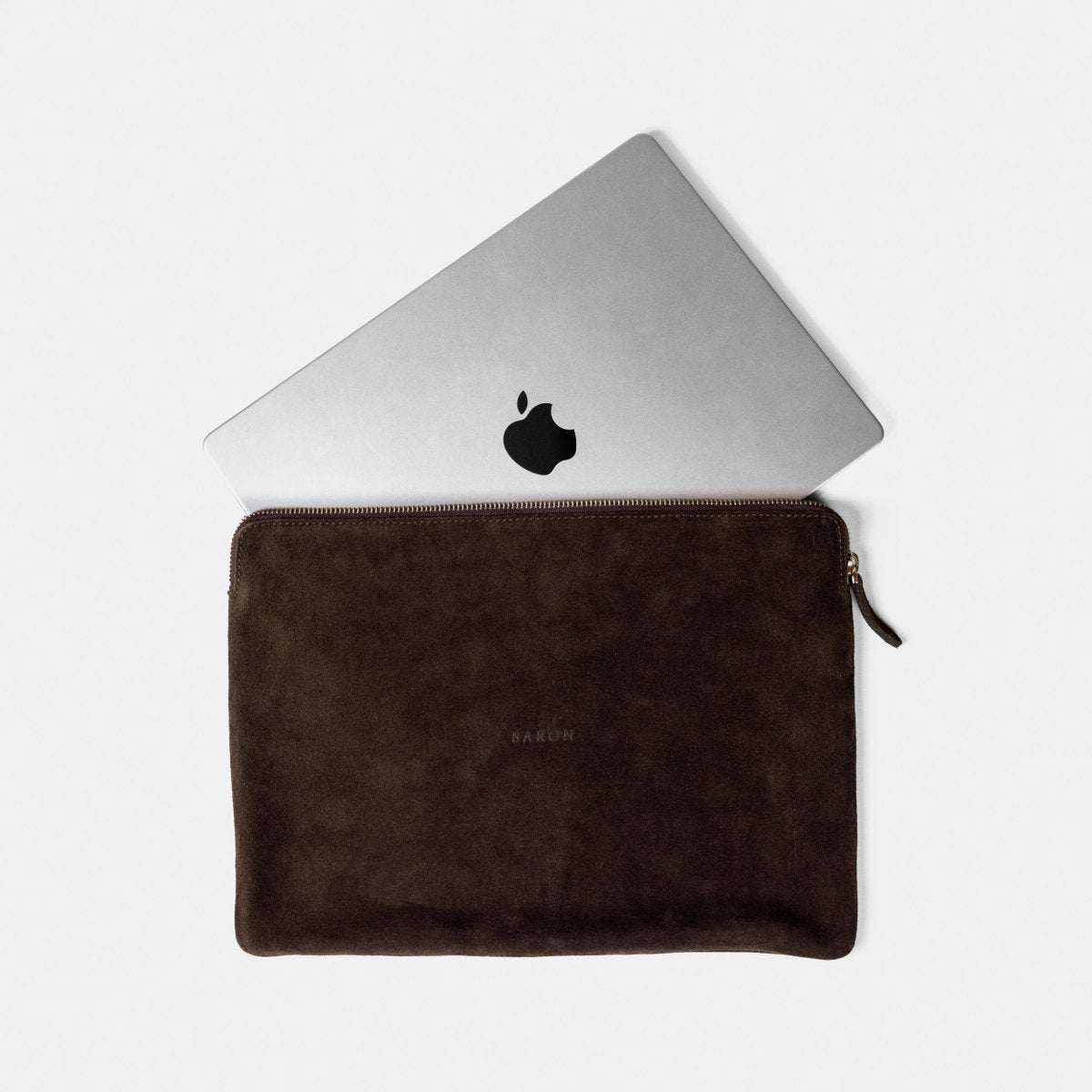 新品　unoa　Chocolate　Sleeve　Lサイズ Laptop Sleeve in Chocolate Brown Suede – Cad & The Dandy New York