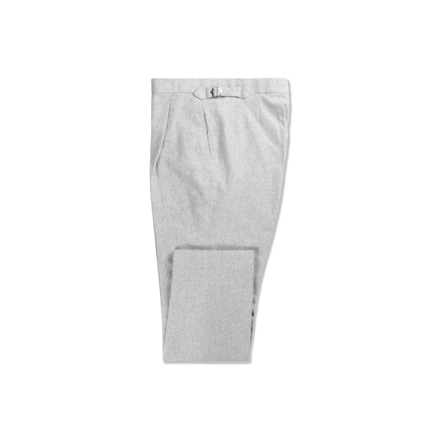 Pleat Front Trouser in Light Grey Flannel – Cad & The Dandy New York
