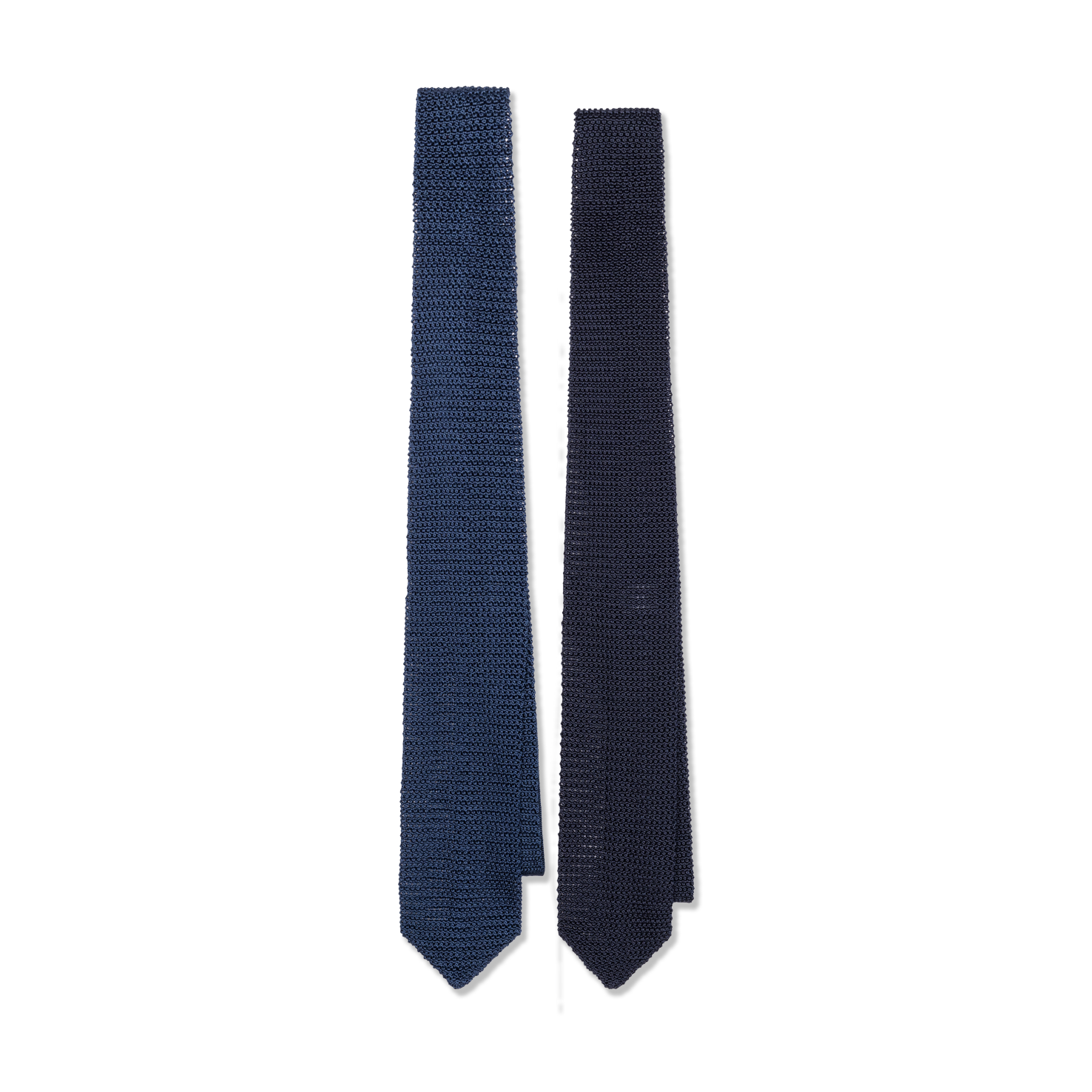 Silk Knitted Tie in Navy Blue – Cad & The Dandy New York