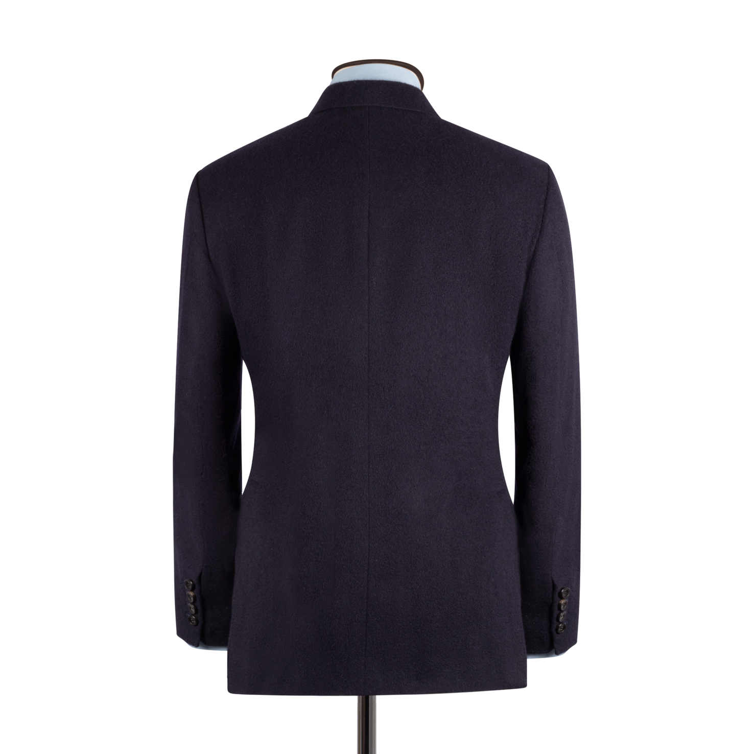 Single Breasted Notch Jacket in Navy Pure Cashmere – Cad Single Breasted Notch Jacket in Navy Pure Cashmere – Cad