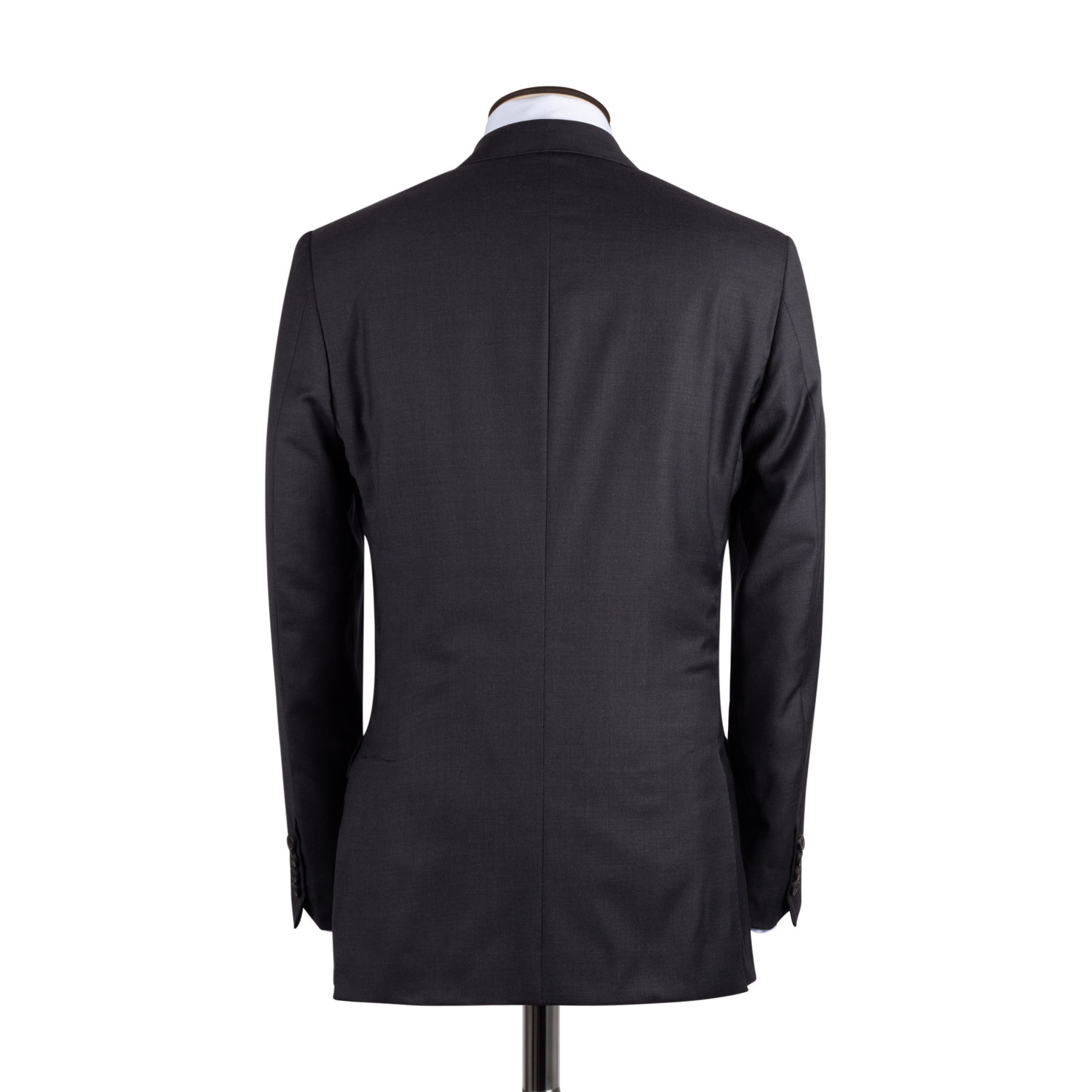 Peak Lapel Double Breasted Suit in Grey Twill – Cad & The Dandy