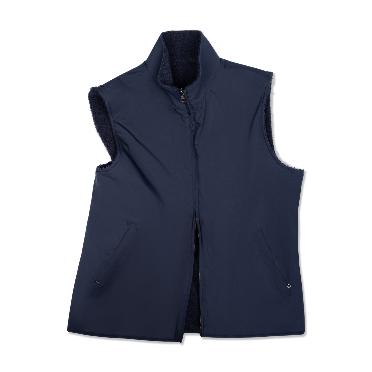 トップス heve Tweed Gilet navy heve Tweed Gilet navy Heve tweed gilet (navy) へイヴツイード