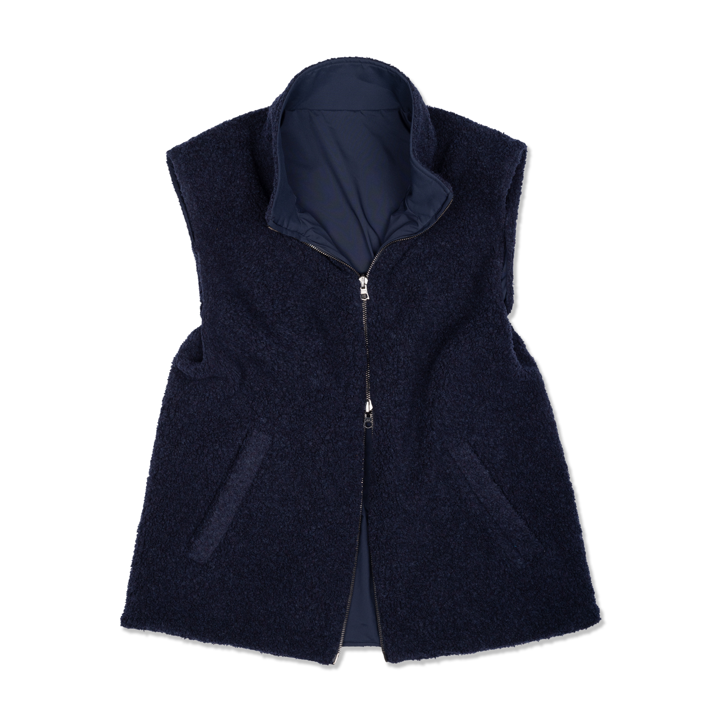Technical Zip Gilet in Navy – Cad & The Dandy New York