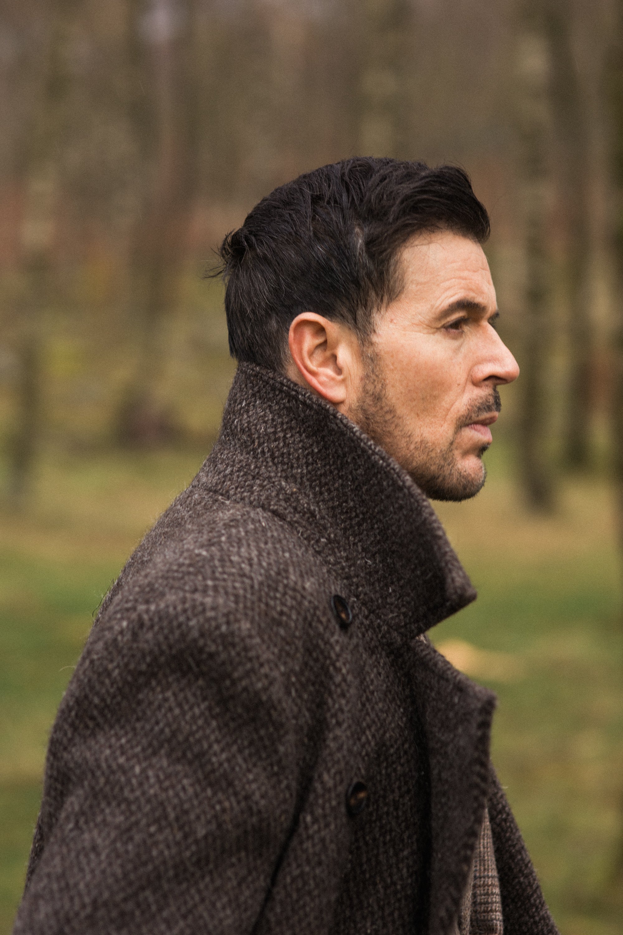 Greatcoat in Brown Barlycorn Wool – Cad & The Dandy New York