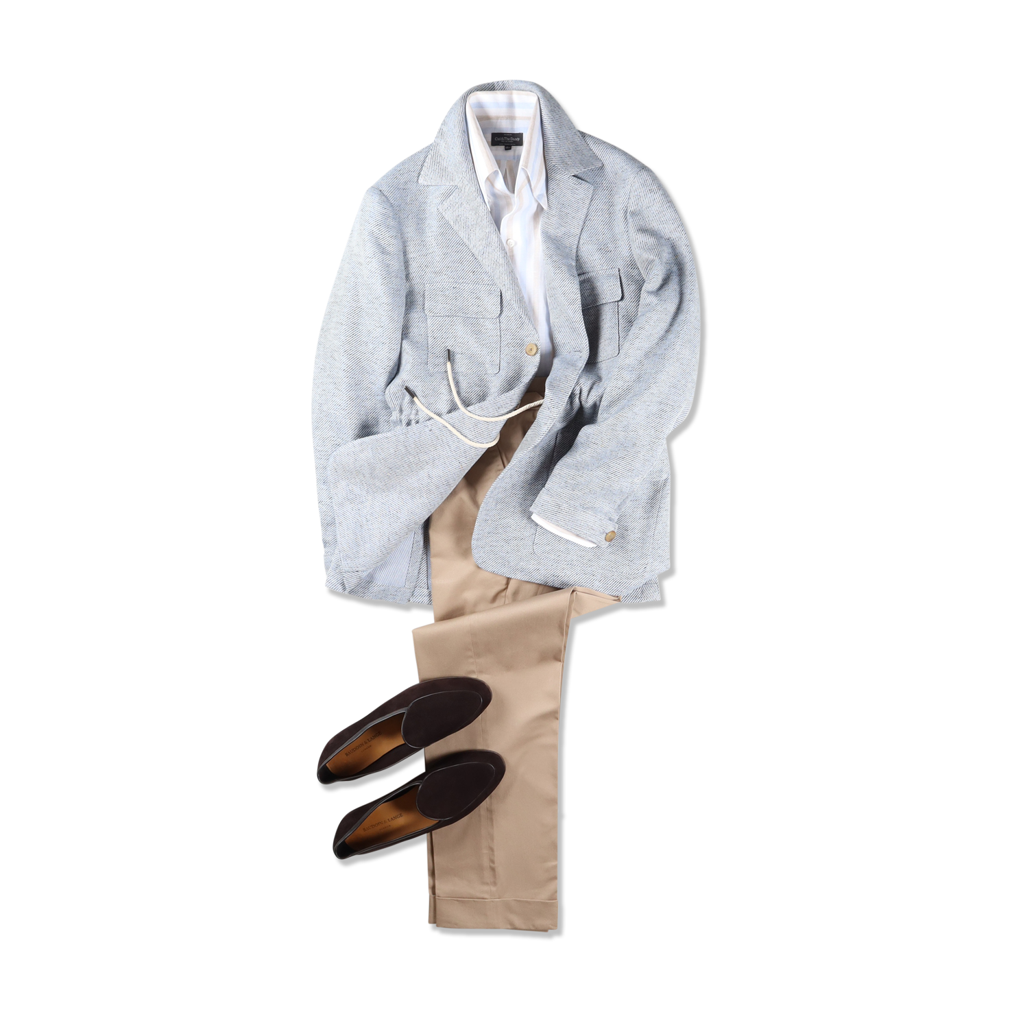★★New Balance★★ Cotton Deep Tuck Wide Banding Pants Beig New Balance Men's Sweatpants on PRM US