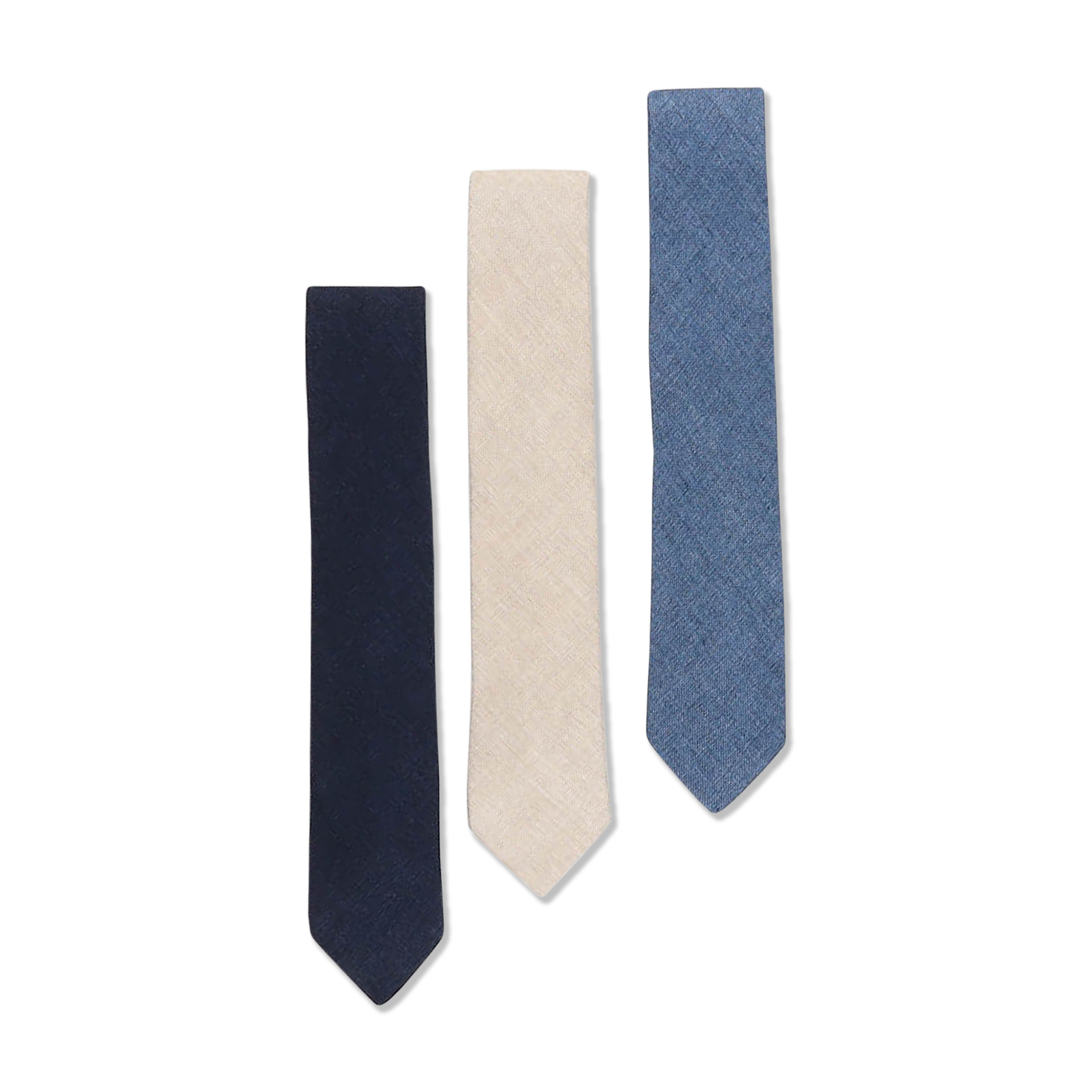 Summer Tie in Mid Blue Pure Linen – Cad & The Dandy New York