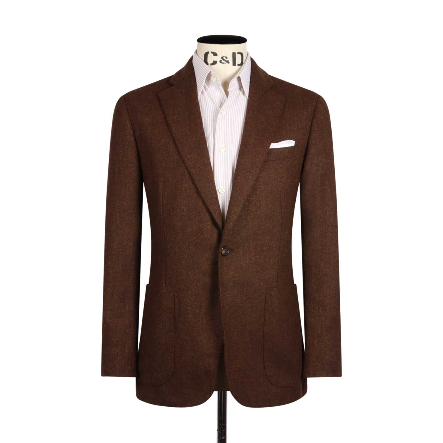 Single Breasted Notch Jacket in Brown Tweed – Cad & The Dandy New York