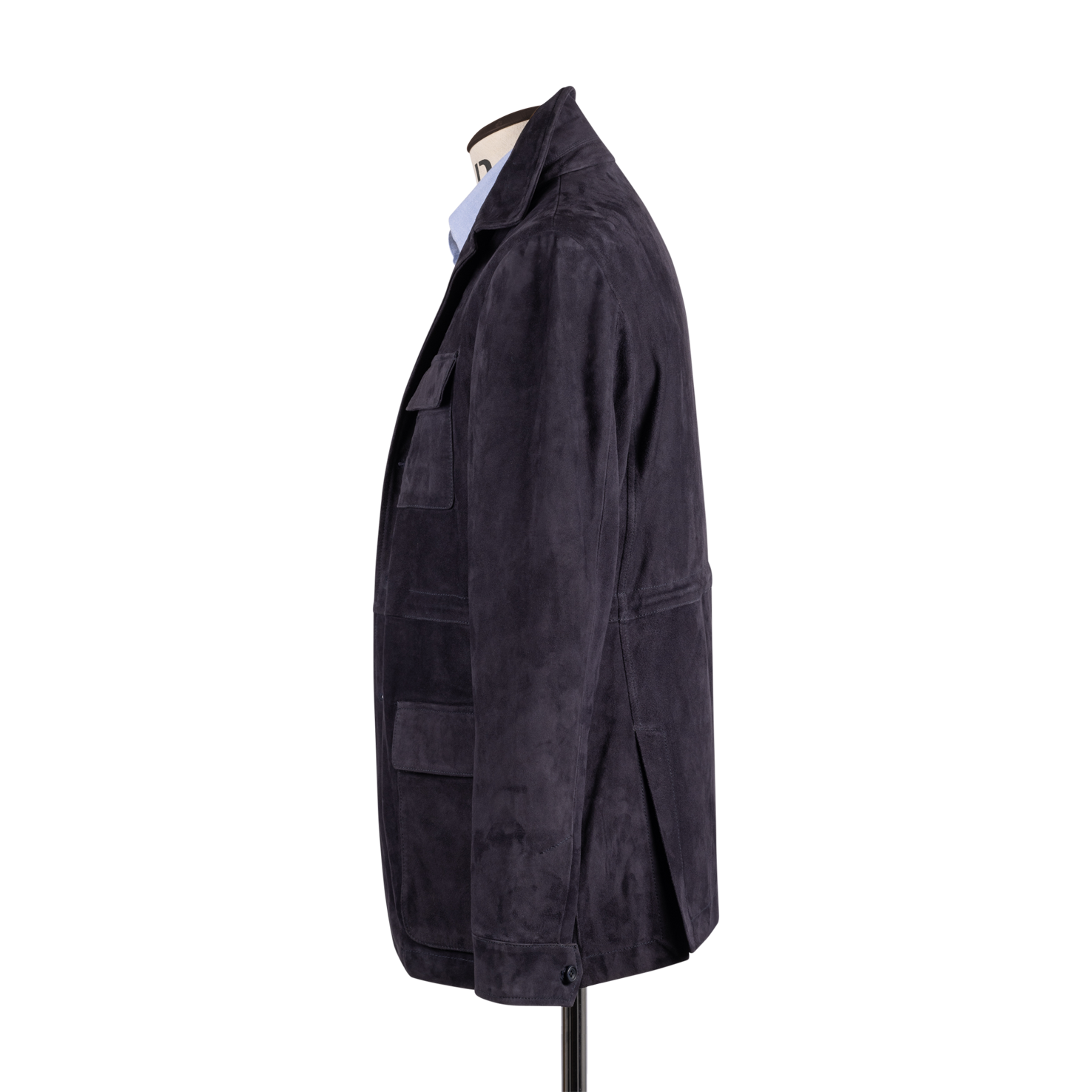 Safari Jacket in Navy Blue Suede – Cad & The Dandy New York