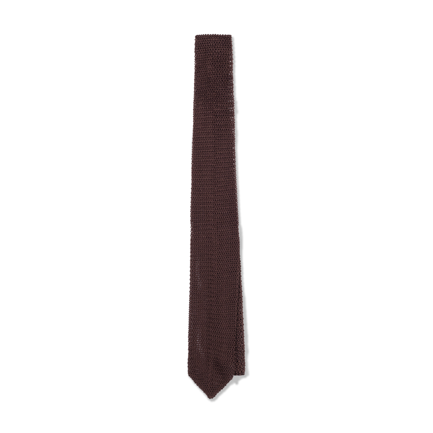 Silk Knitted Tie in Chocolate Brown – Cad & The Dandy New York