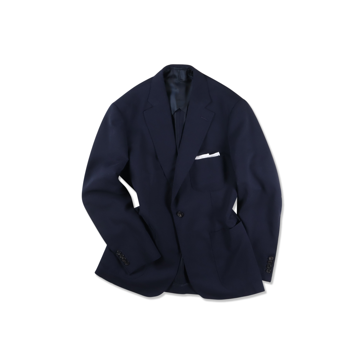 Single Breasted Travel Jacket in Navy Hopsack – Cad & The Dandy