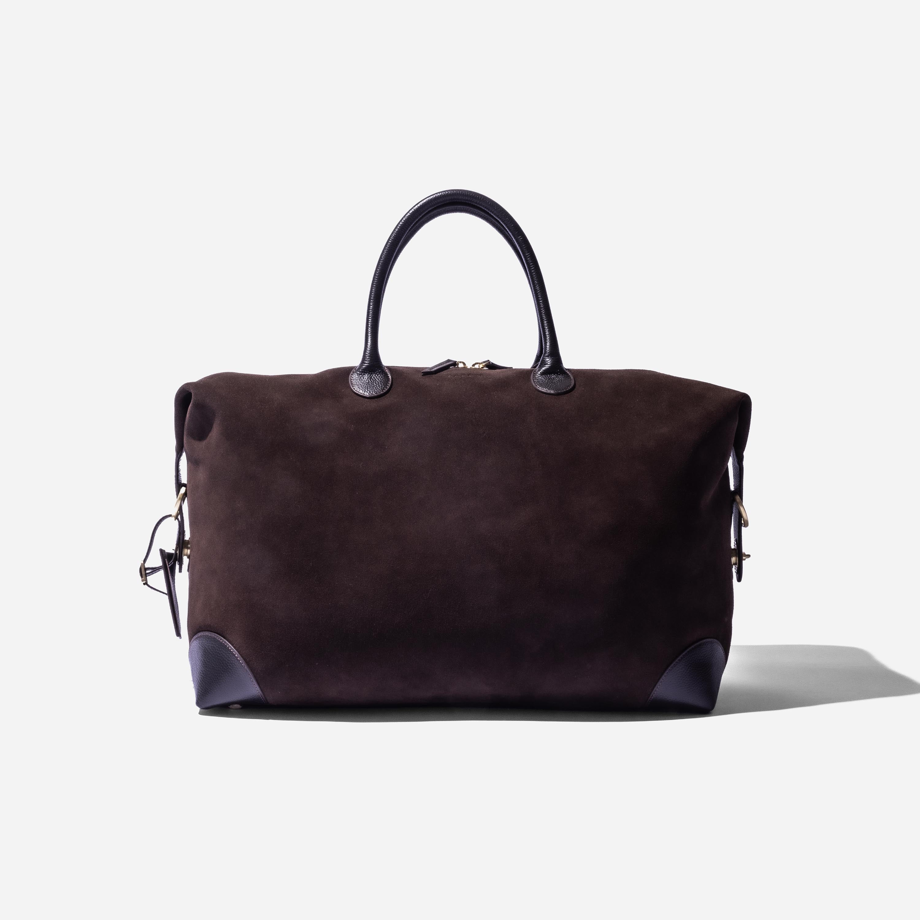 Weekend Bag in Brown Suede – Cad & The Dandy New York