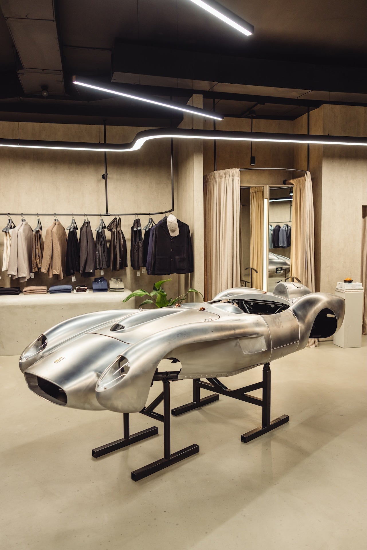 A Ferrari sculpture, a Tailoring House, and a Good Excuse to Celebrate