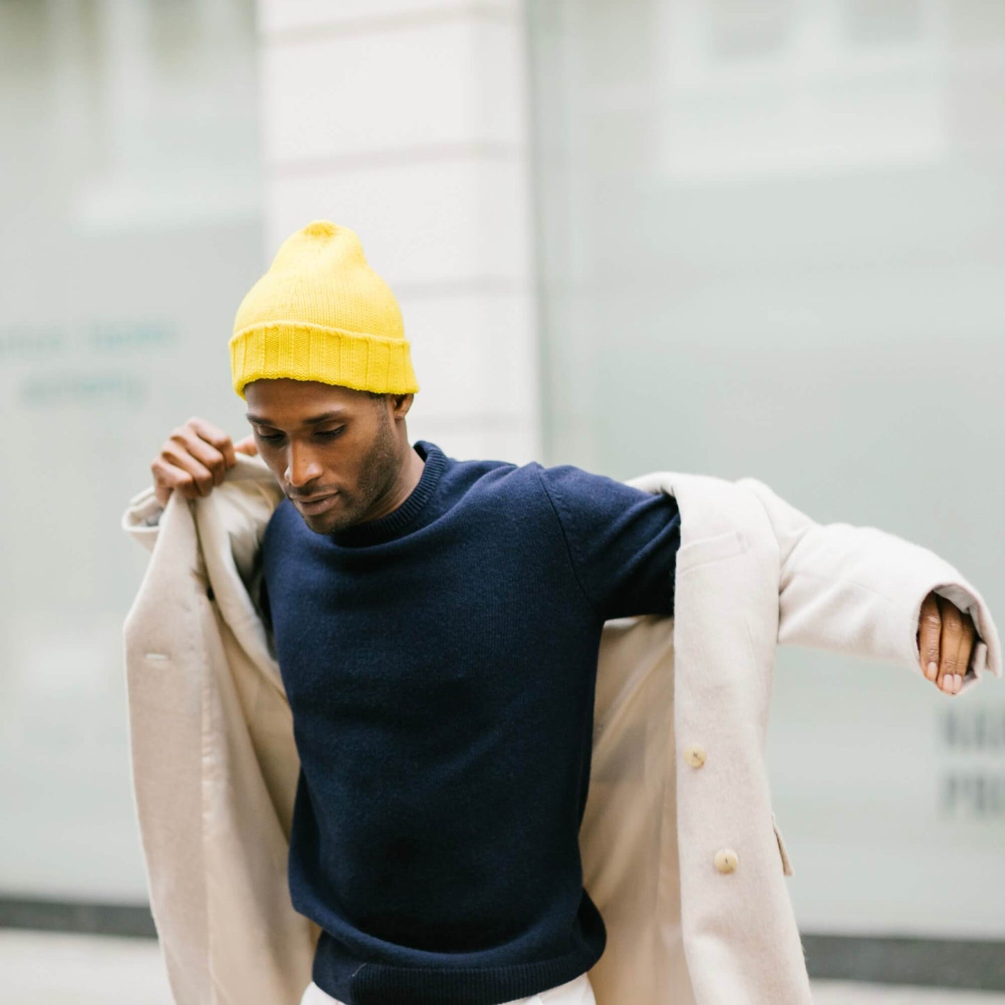 
                  
                    Crewneck Jumper in Navy
                  
                