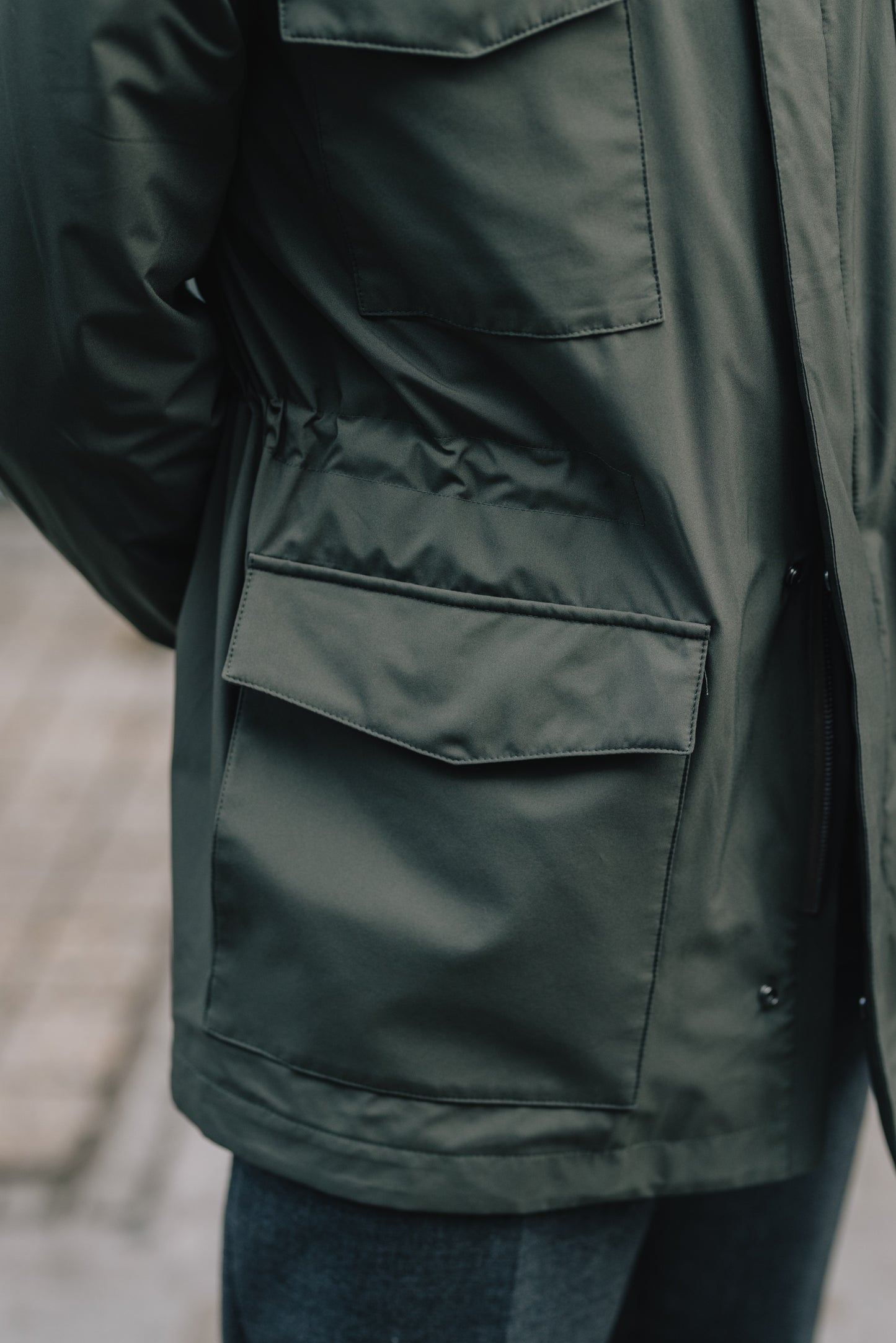 
                  
                    Technical Field Jacket in Olive Green
                  
                