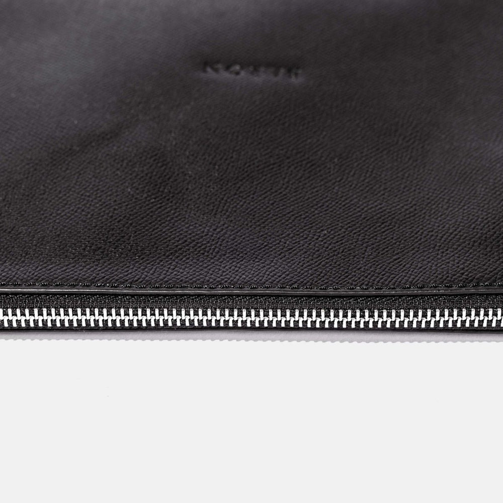 
                  
                    Laptop Sleeve in Black Epsom Leather
                  
                