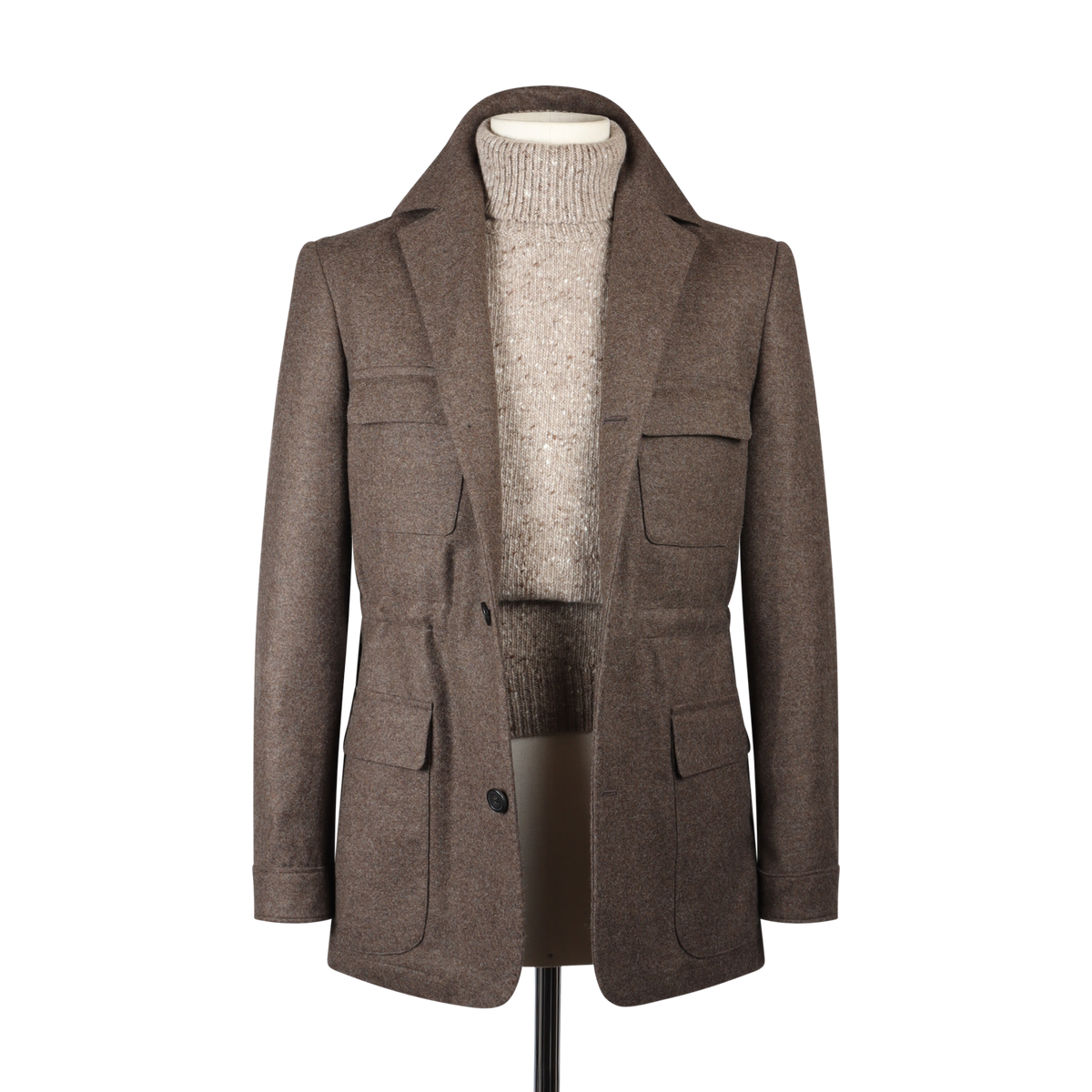 
                  
                    Safari Jacket in Oatmeal Wool
                  
                