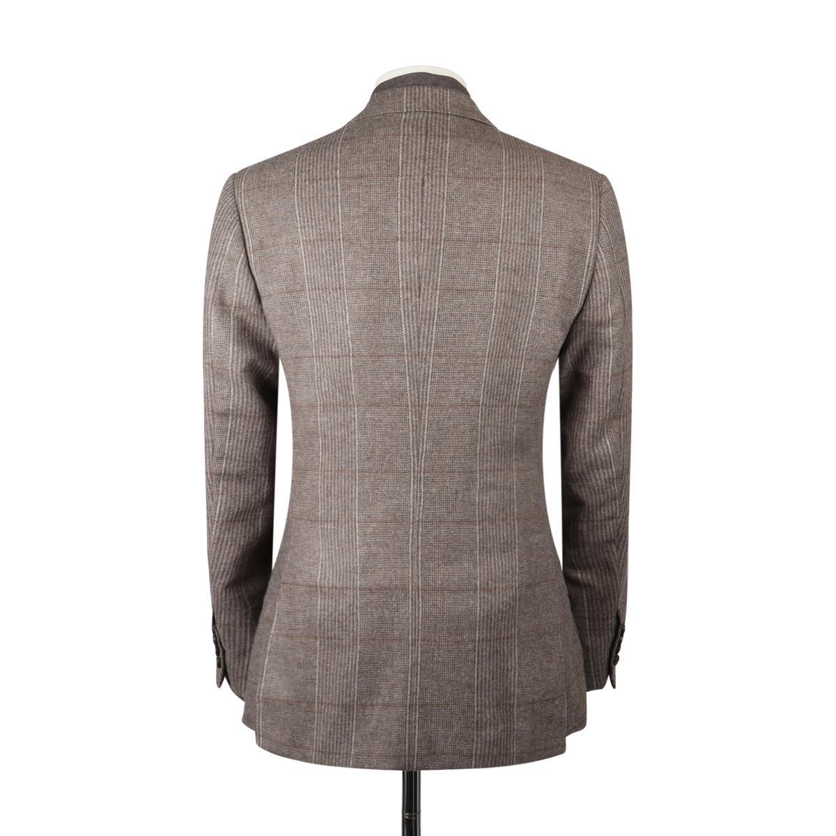 
                  
                    Single Breasted Notch Jacket in Cashmere Russell Check
                  
                