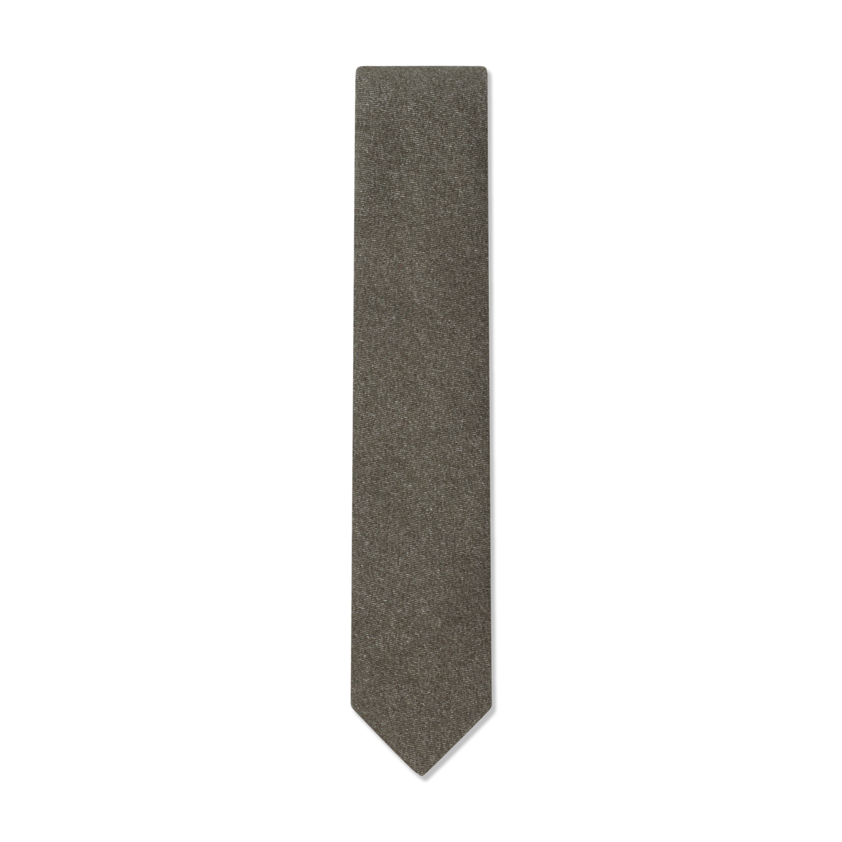
                  
                    Denim Wool Tie in Moss Green
                  
                