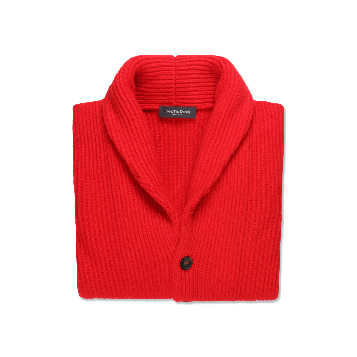 
                  
                    Donegal Shawl Cardigan in London Red
                  
                