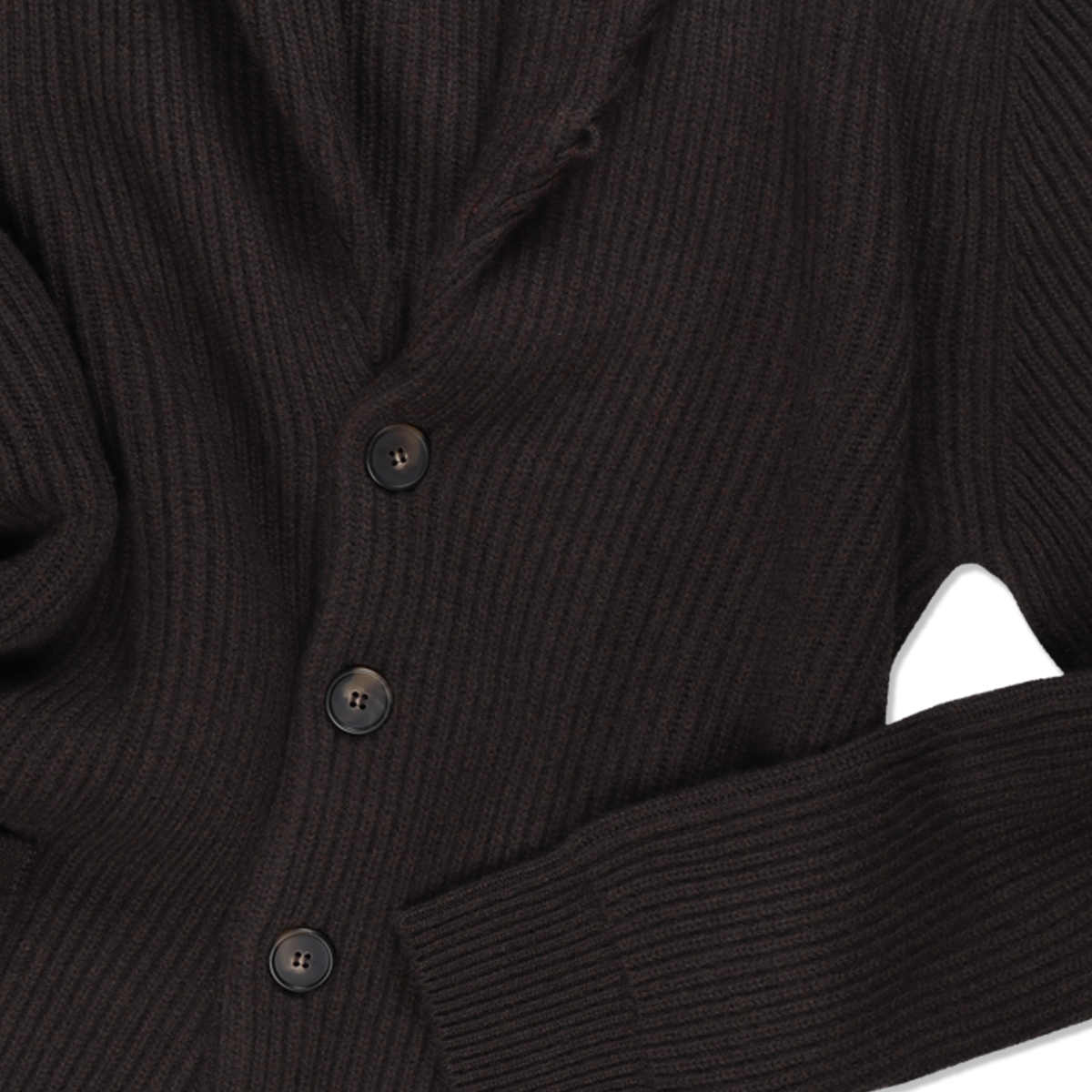 
                  
                    Donegal Shawl Cardigan in Umber
                  
                