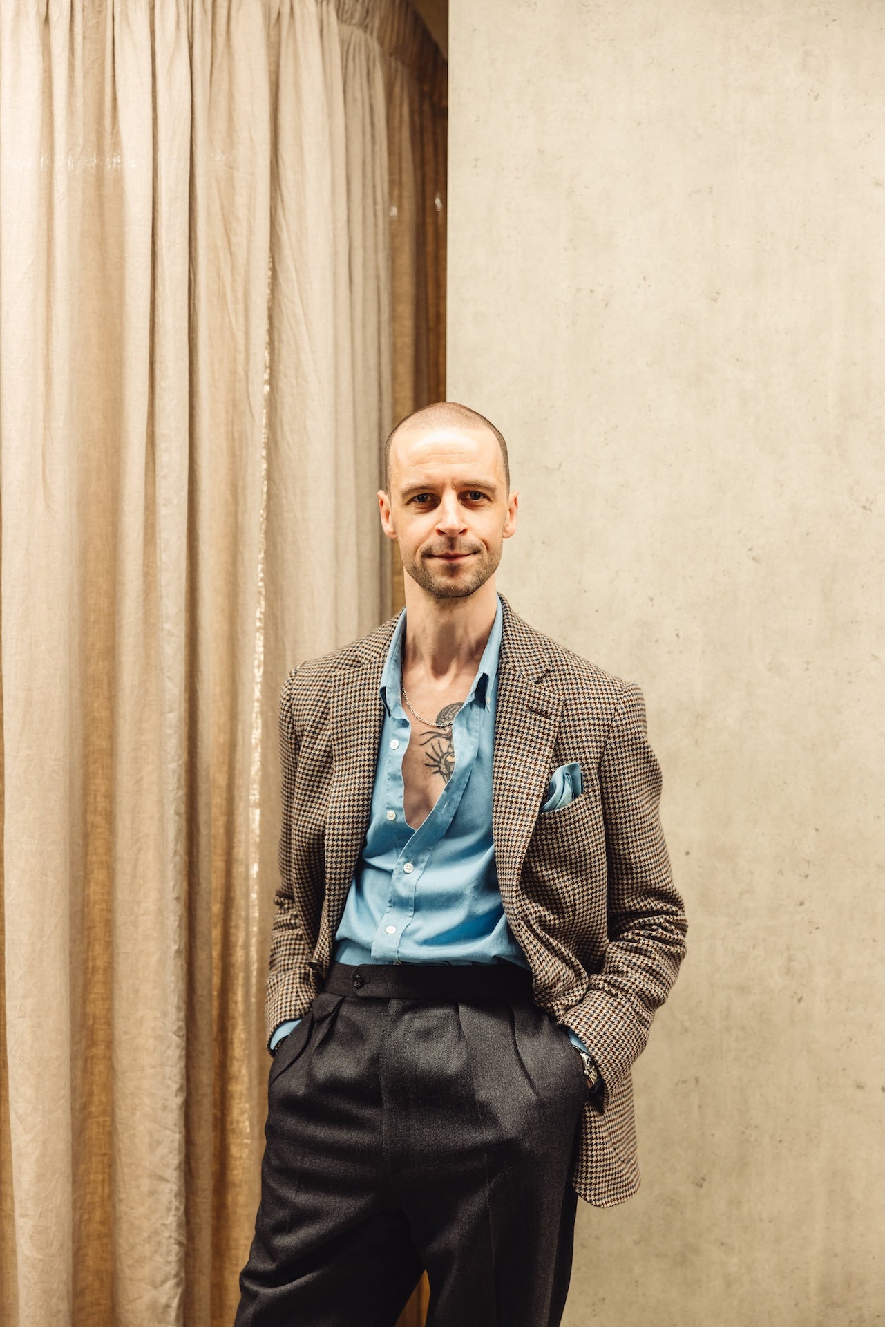 The Crosstown Jacket In Brown Check Tweed – Cad & The Dandy New York