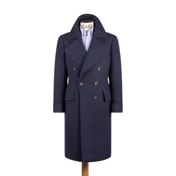 Greatcoat in Navy Twill Wool – Cad & The Dandy New York