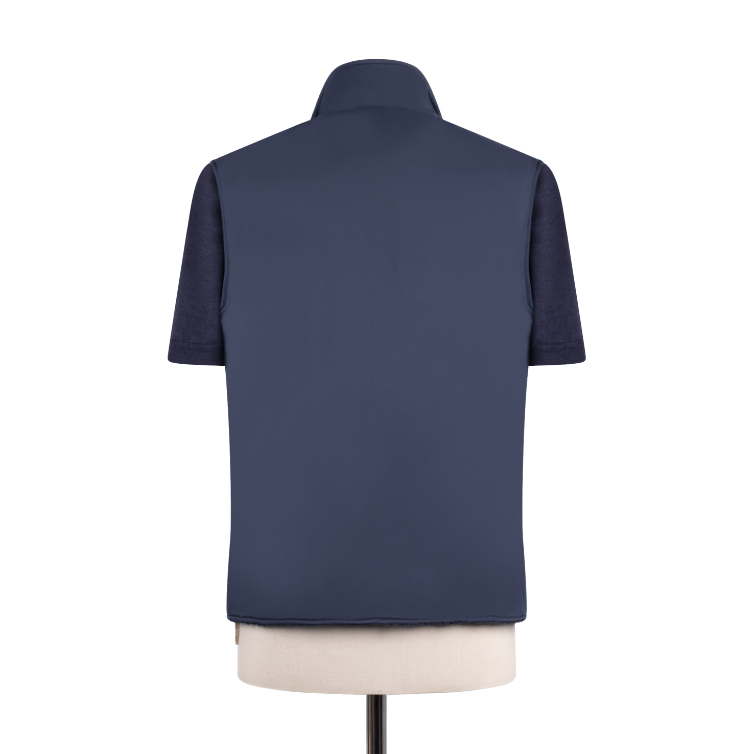 yonfa 21SS gilet set short coat ジレとコート　紺 yonfa 21SS gilet set short coat ジレとコート 紺