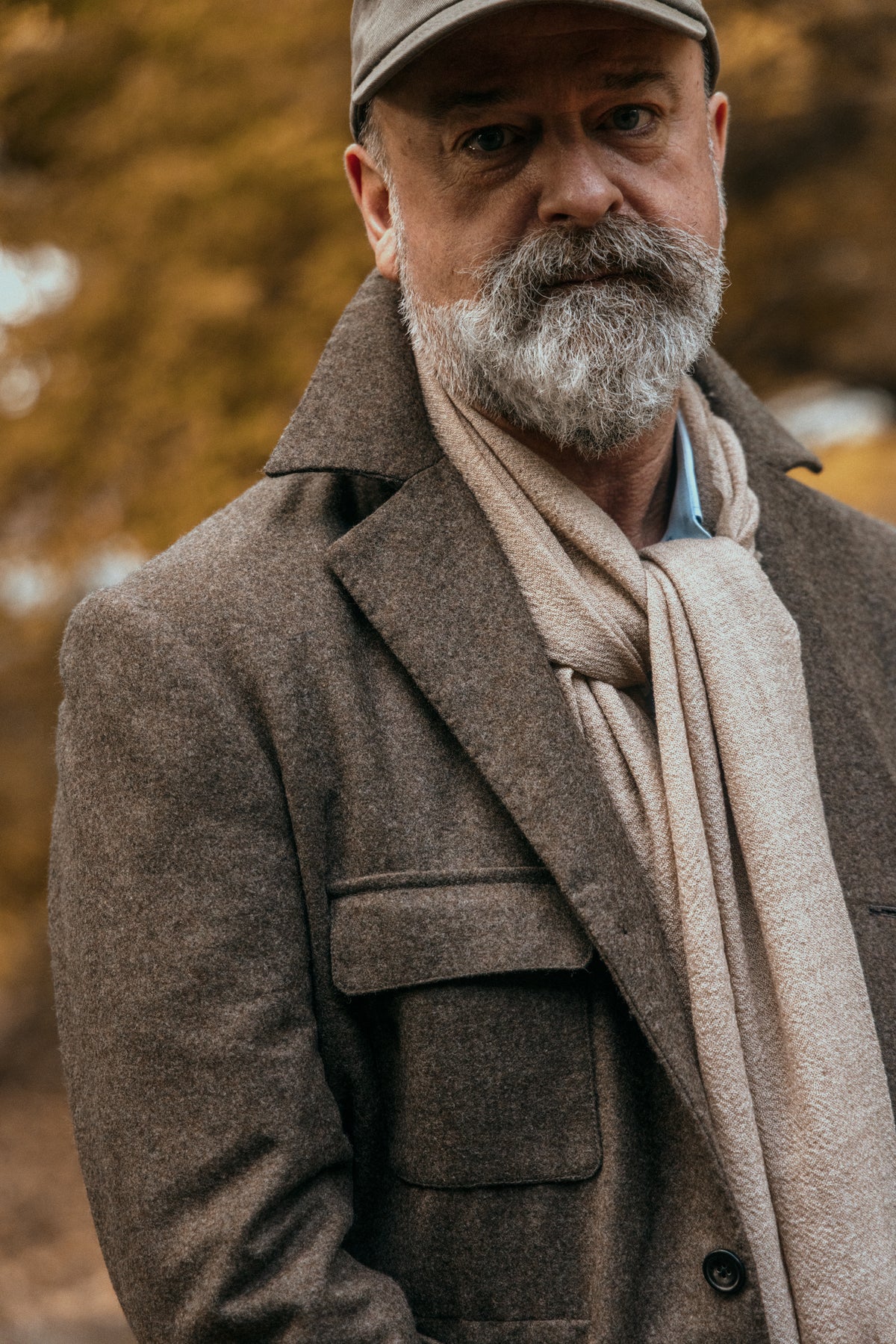 
                  
                    Safari Jacket in Oatmeal Wool
                  
                