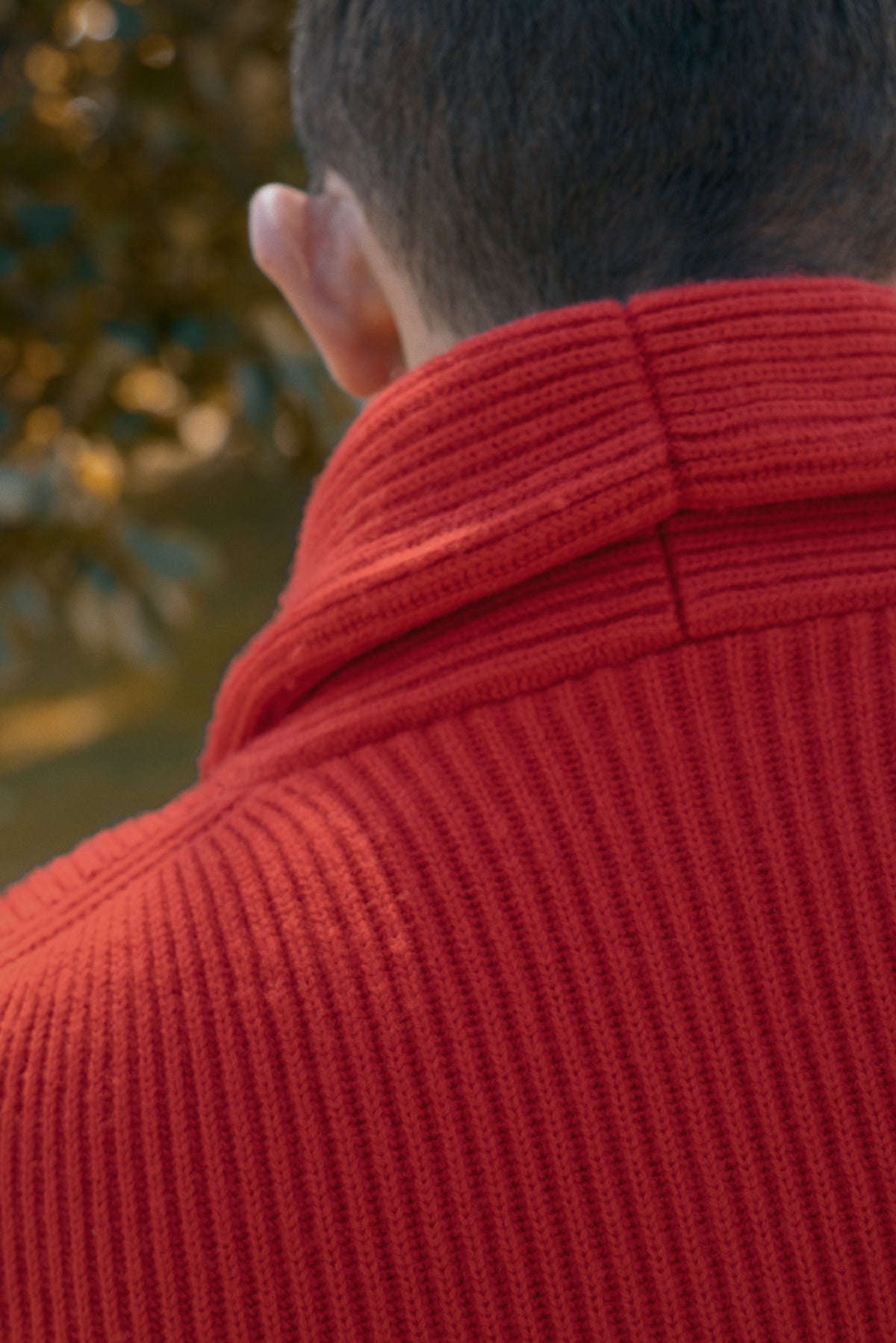 
                  
                    Donegal Shawl Cardigan in London Red
                  
                
