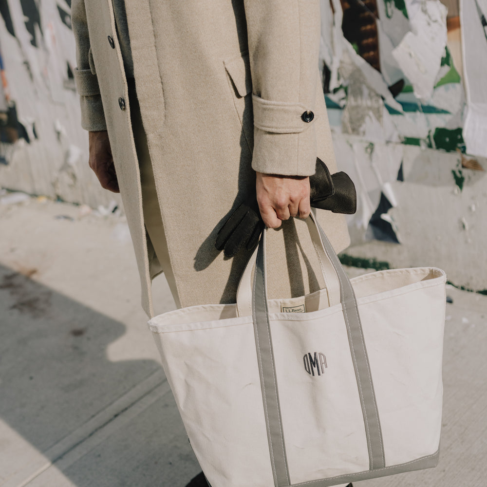 
                  
                    Raglan in Cream Twill Wool
                  
                