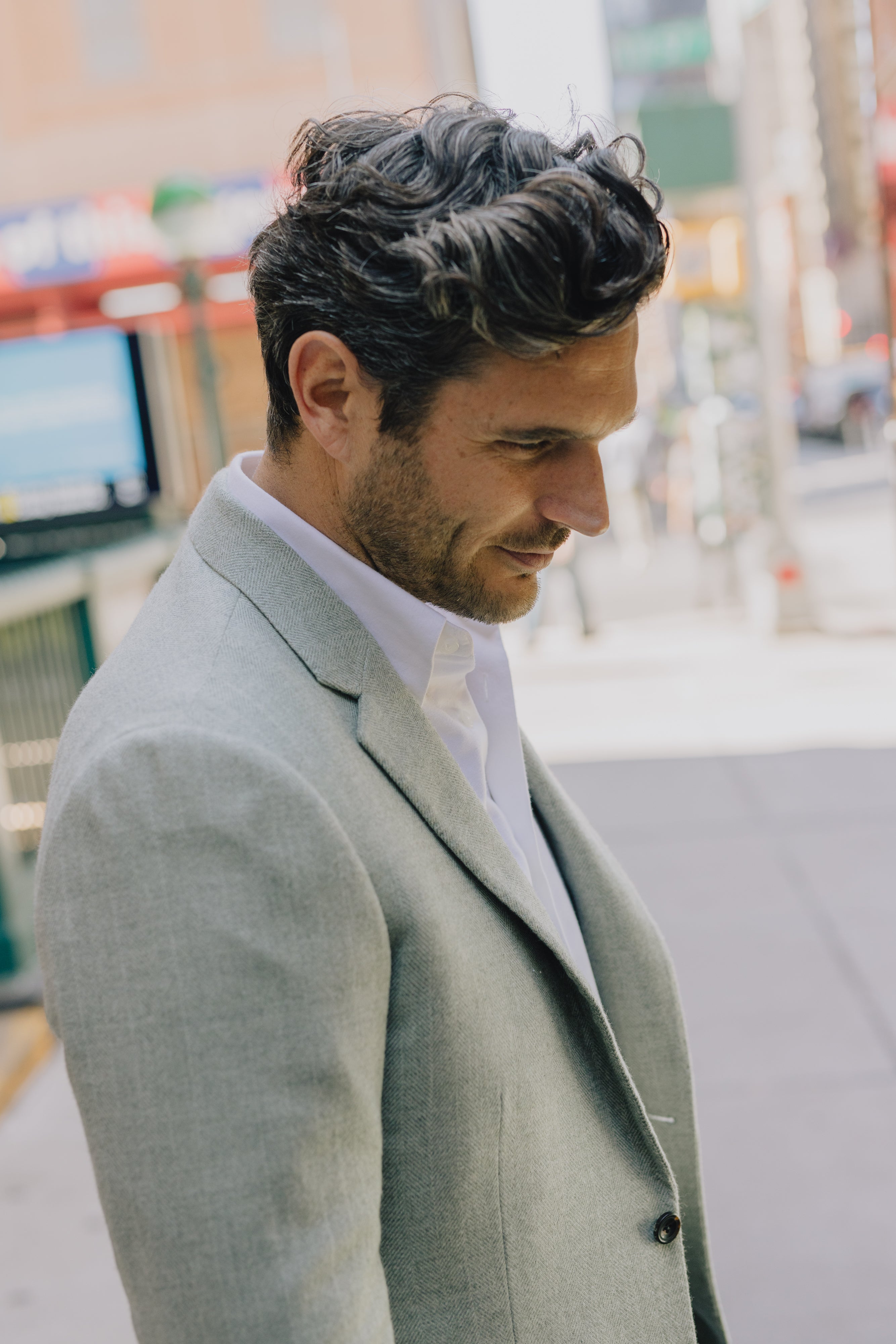One Piece Button Down Shirt in White Oxford – Cad & The Dandy New York