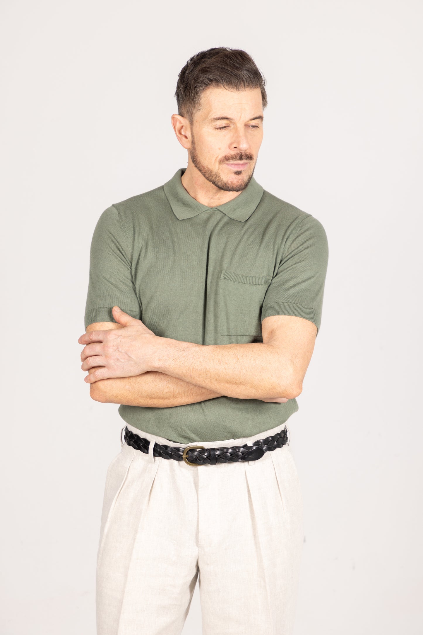 
                  
                    Hollywood Tops in Natural Linen
                  
                