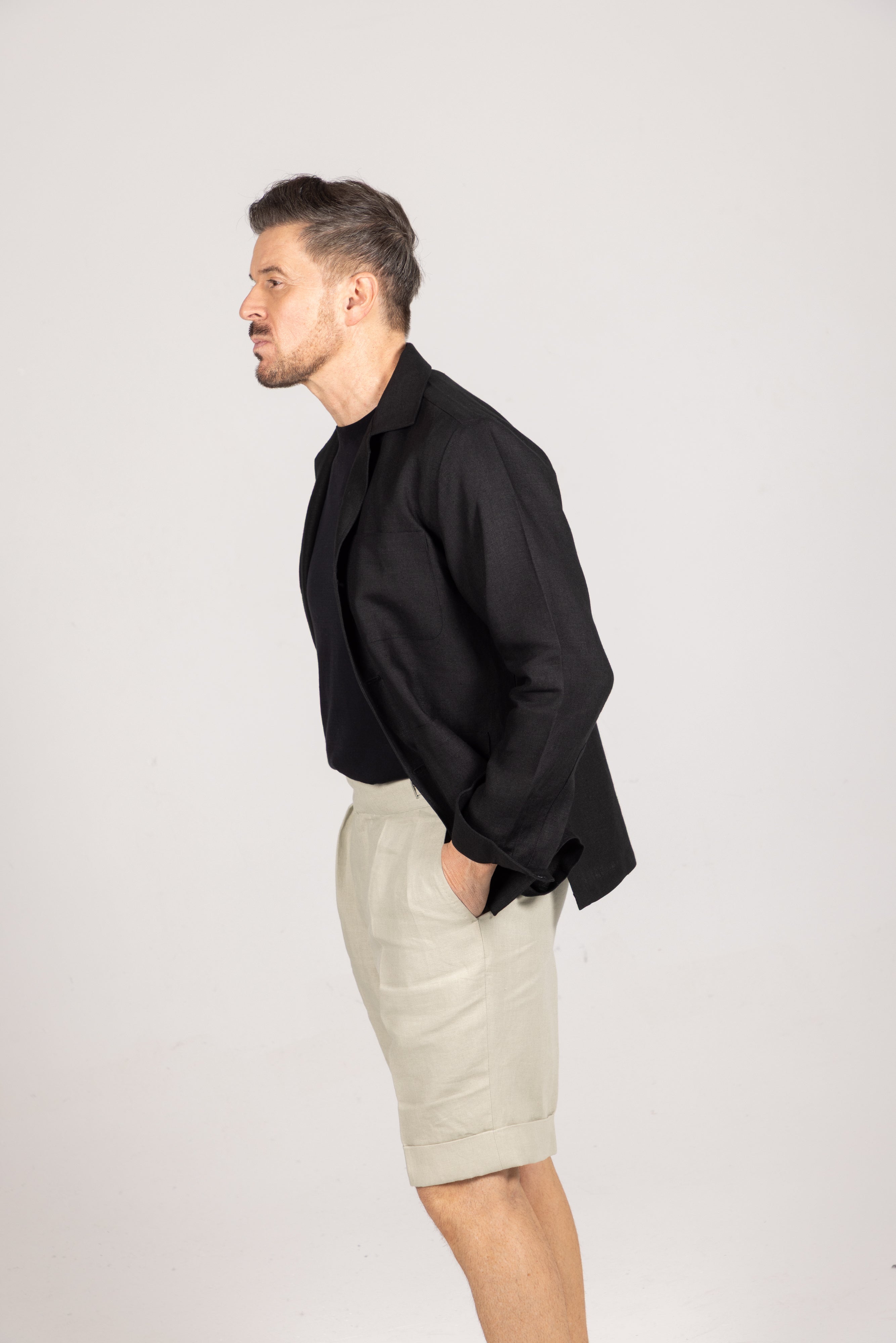 Gurkha Shorts in Sage Green Linen – Cad & The Dandy New York