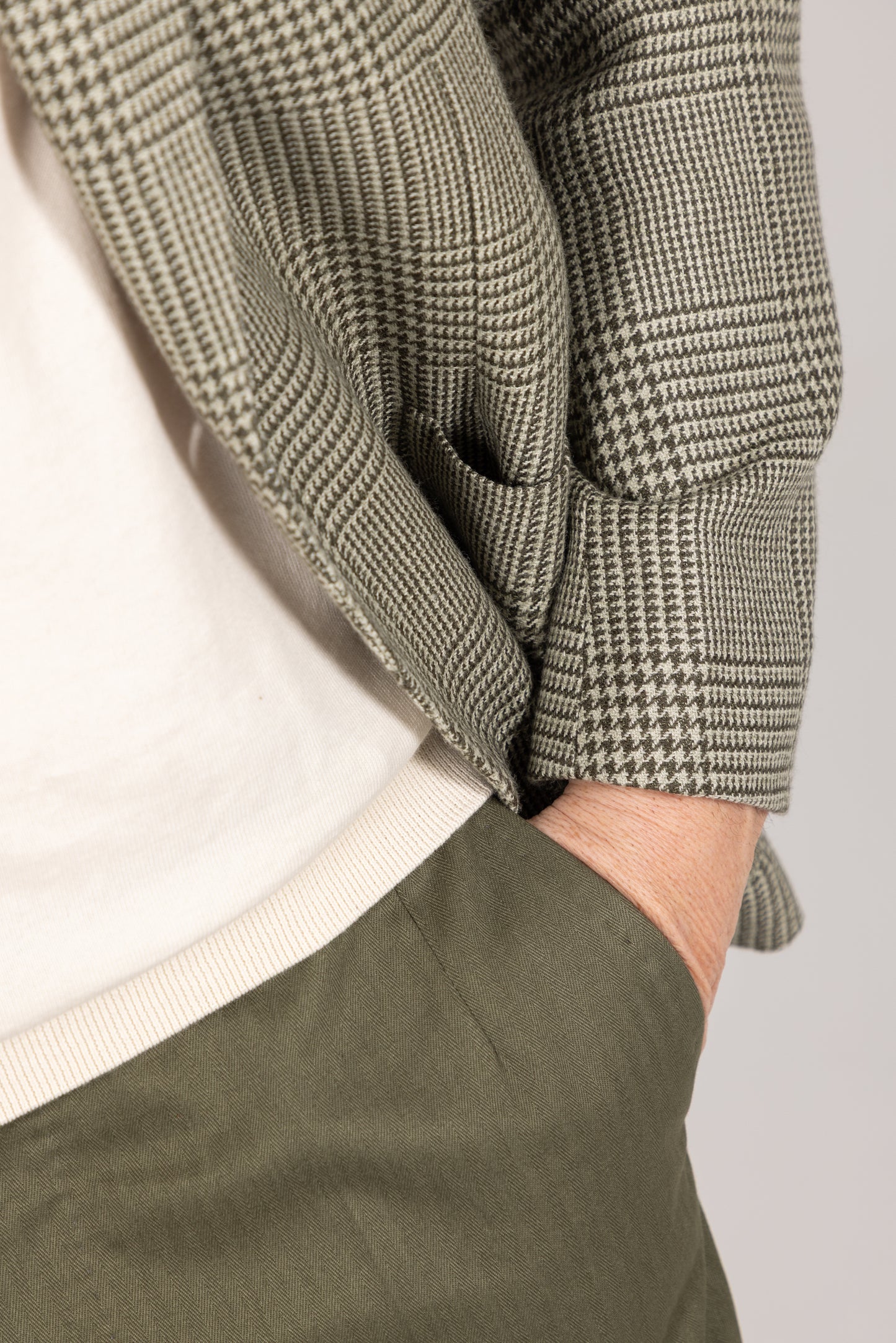 
                  
                    Everyday Chino in Olive Cotton
                  
                