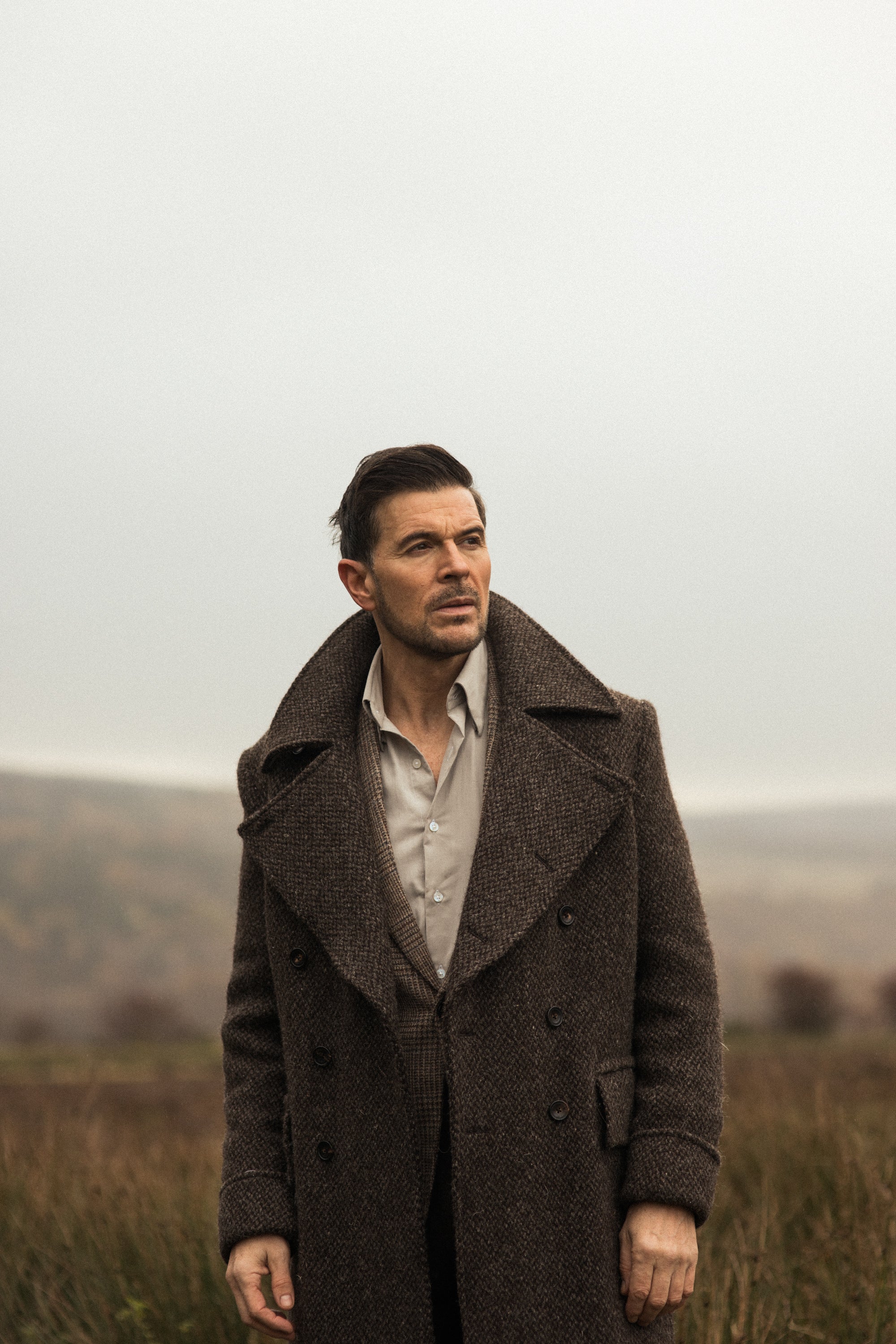 Greatcoat in Brown Barlycorn Wool – Cad & The Dandy New York