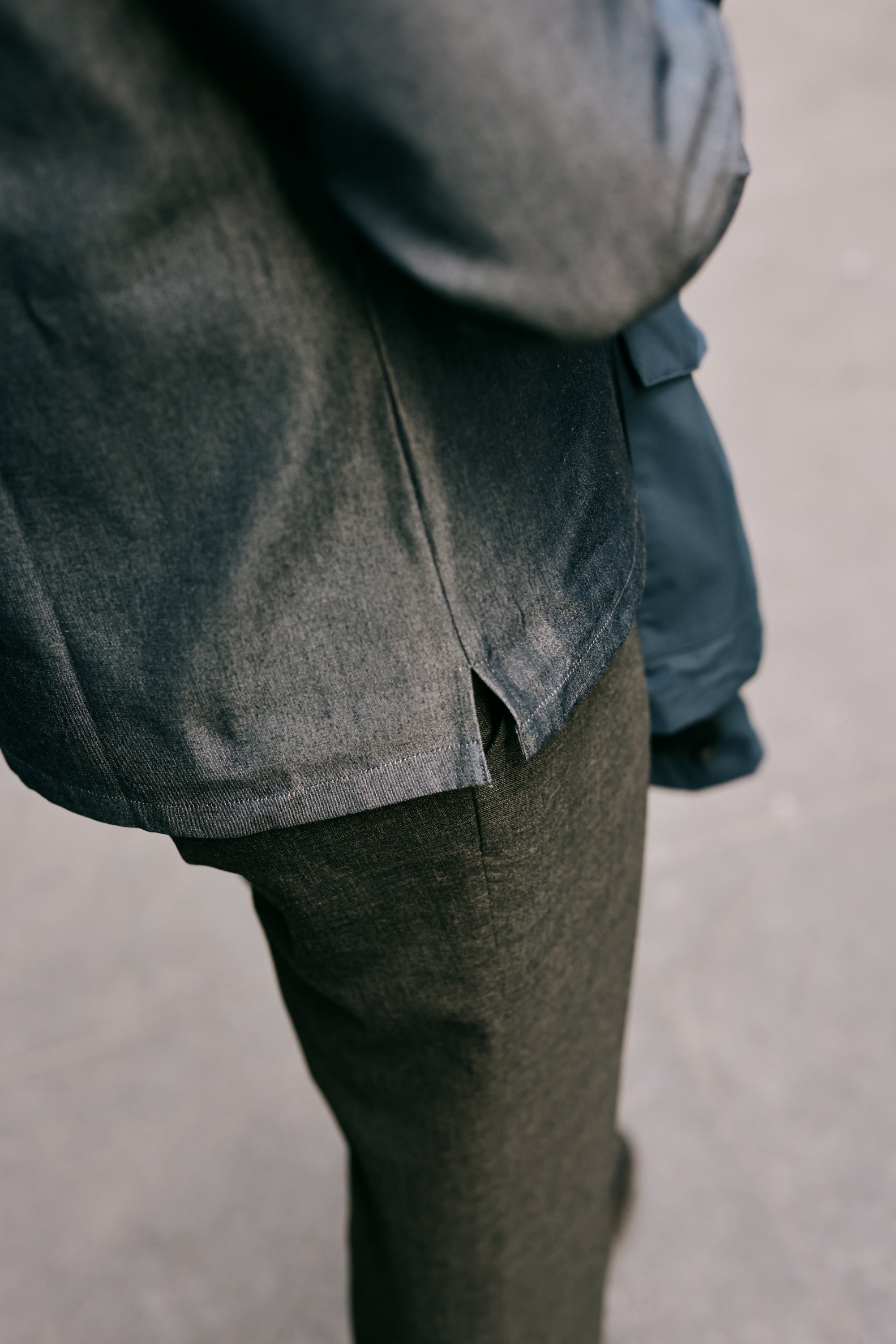 Pleat Front Trouser in Dark Grey High Twist Wool – Cad & The Dandy