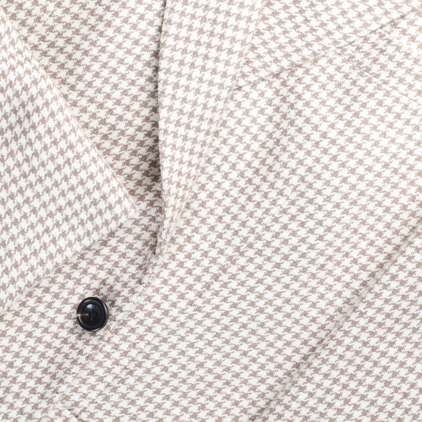 
                  
                    Single Breasted Notch Jacket in Cream Houndstooth
                  
                