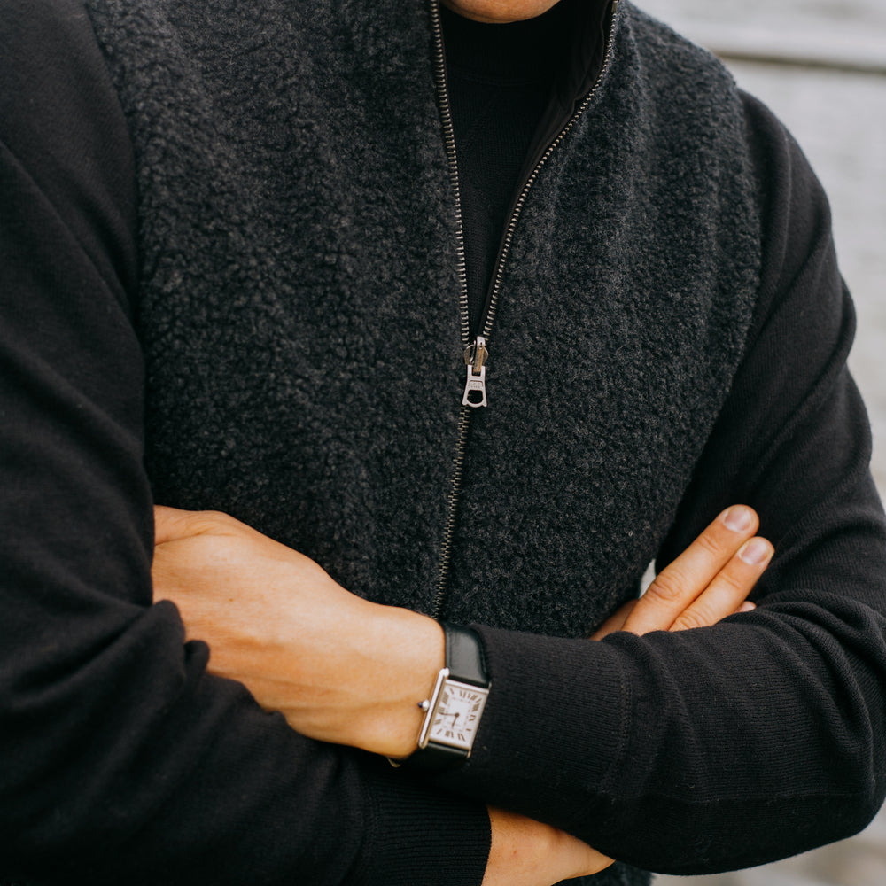
                  
                    Crewneck Sportsman Jumper in Jet
                  
                