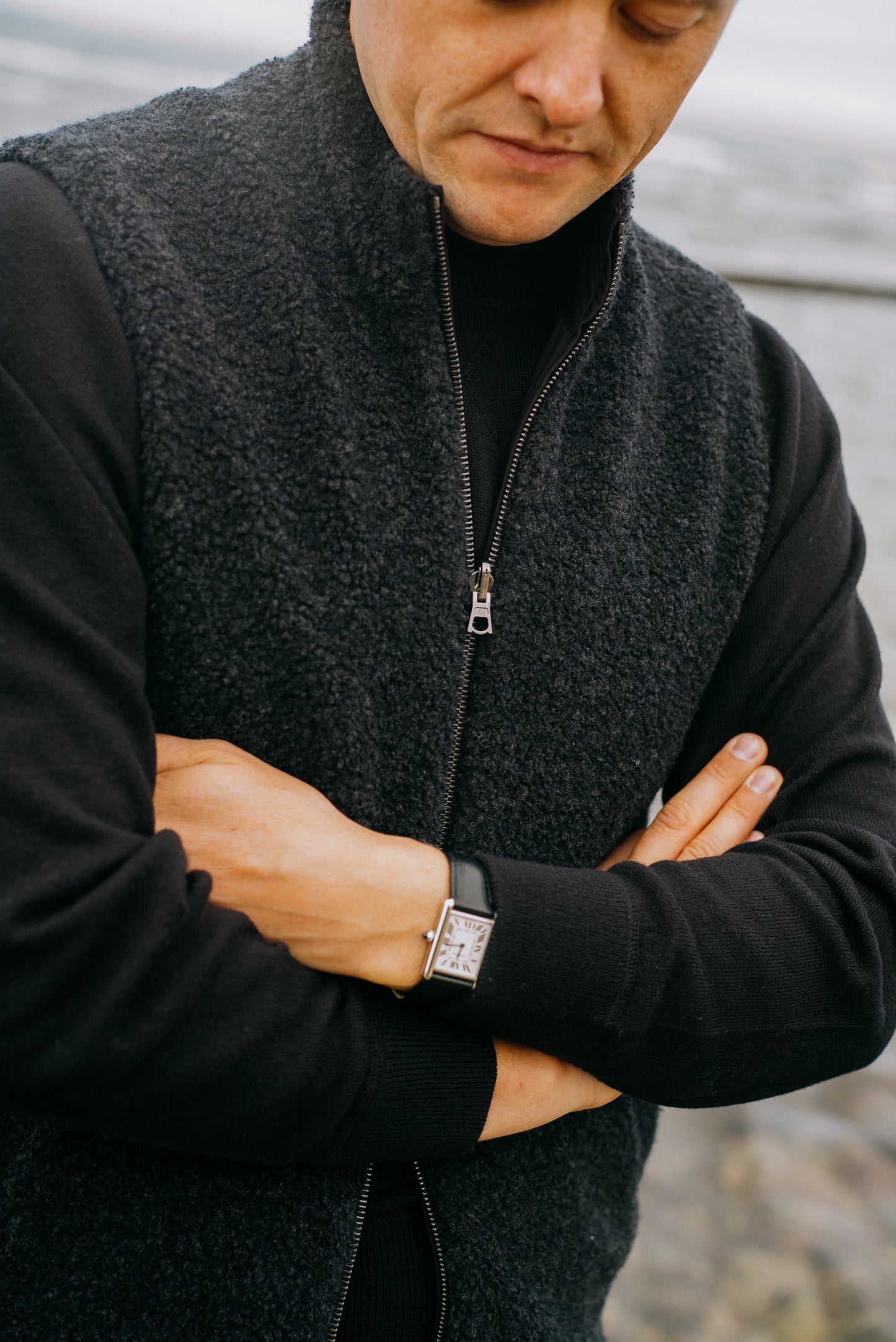 
                  
                    Crewneck Sportsman Jumper in Jet
                  
                