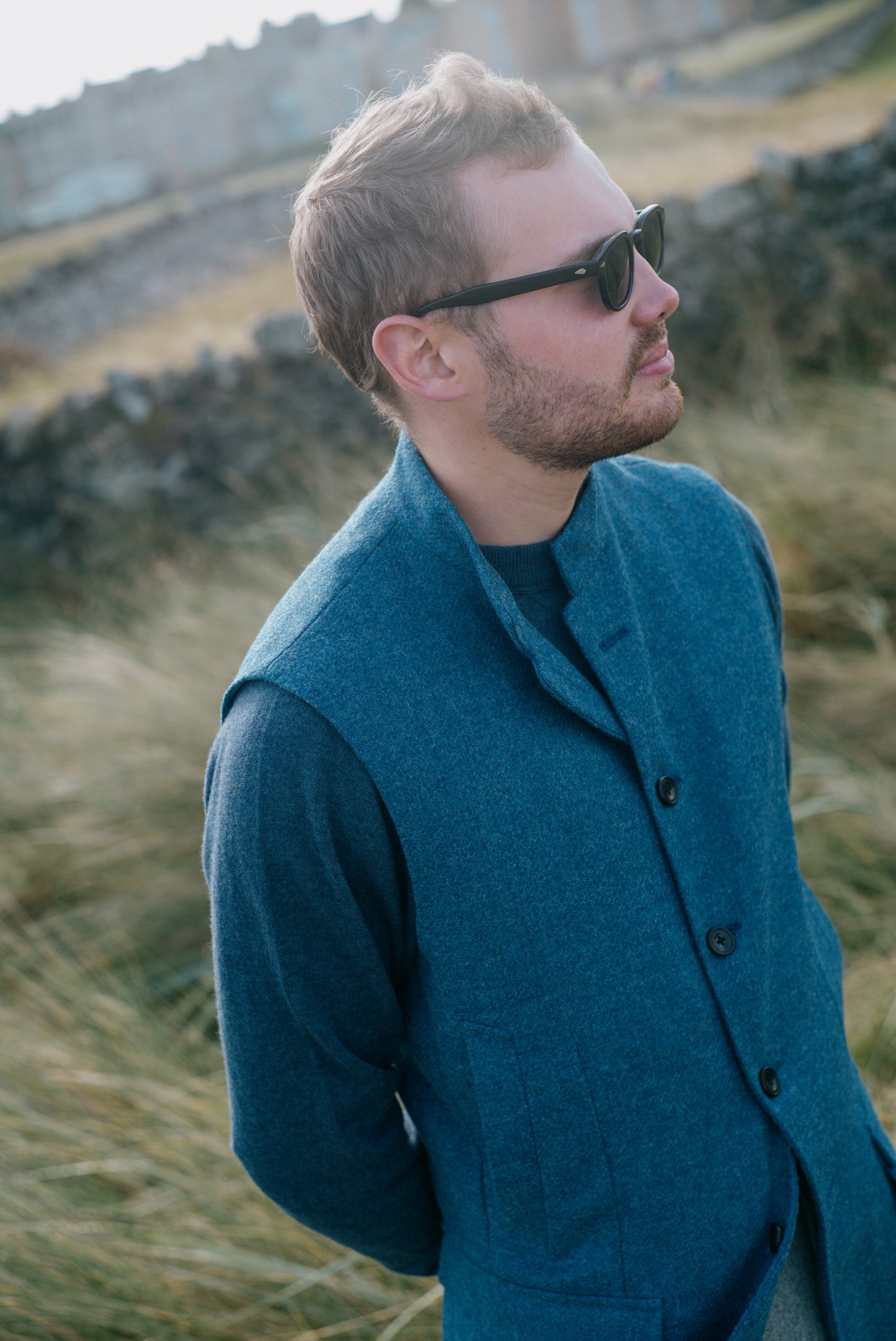 
                  
                    Crewneck Sportsman Jumper in Slate
                  
                