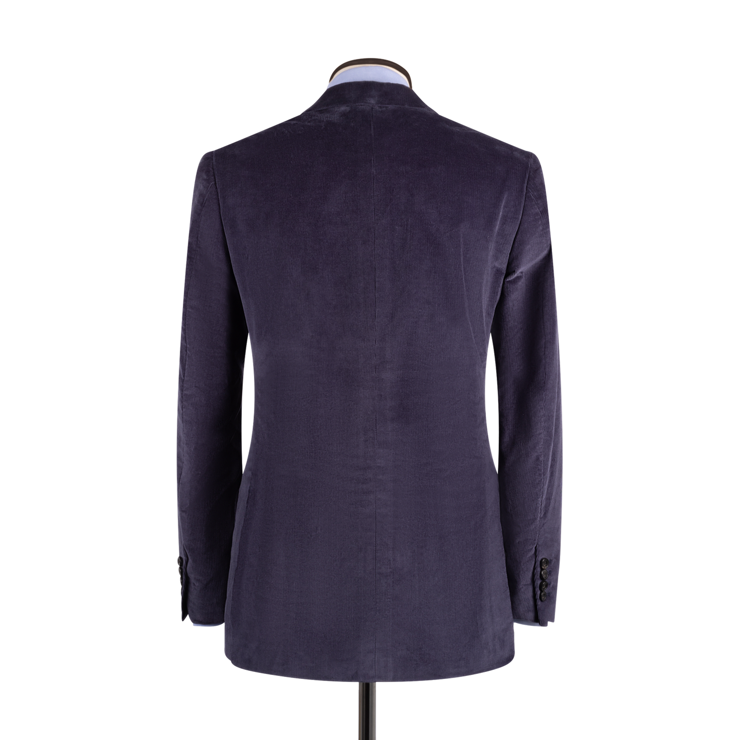 
                  
                    Single Breasted Notch Lapel Jacket in Navy Corduroy
                  
                