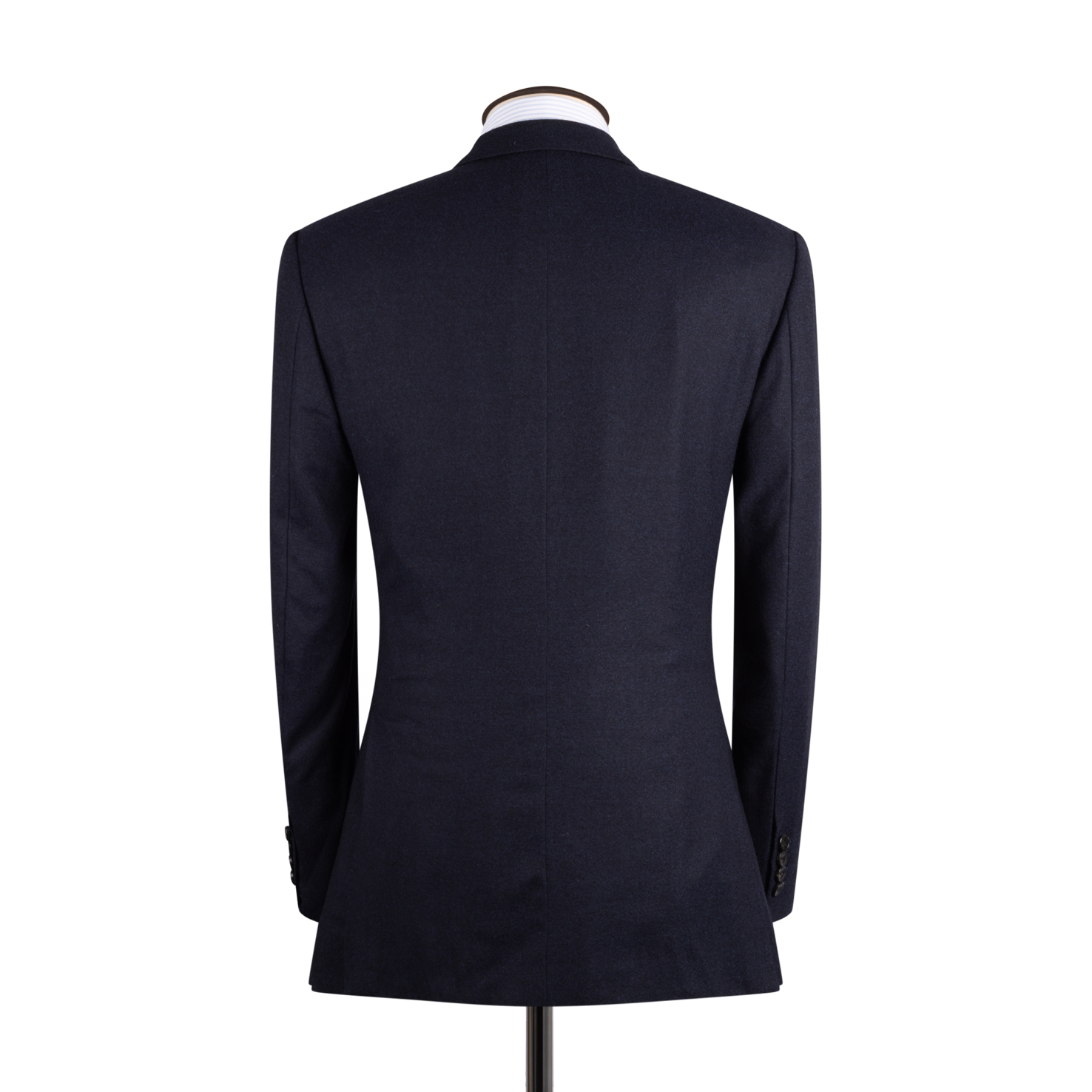 Single Breasted Notch Lapel Suit in Navy Flannel – Cad & The Dandy