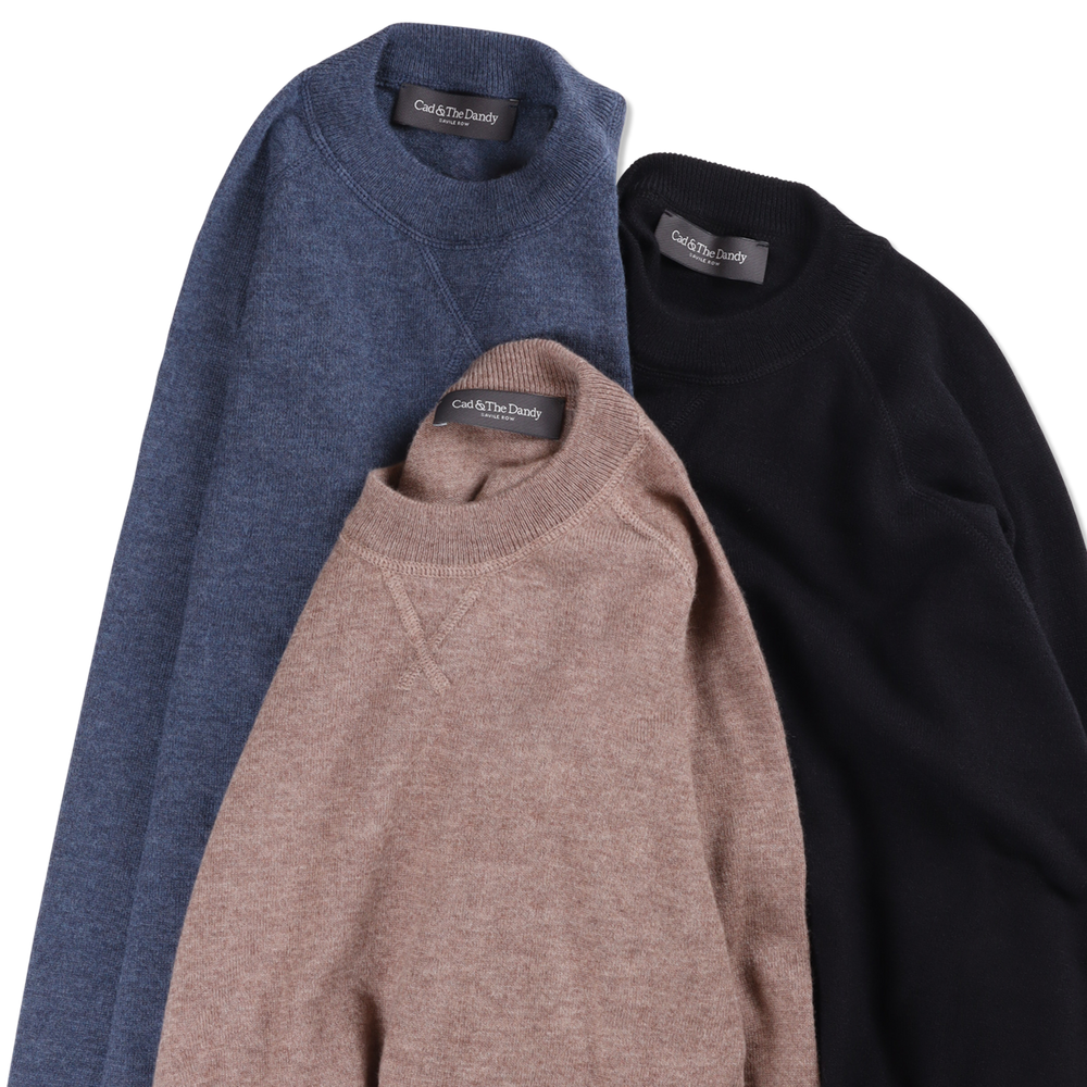 
                  
                    Crewneck Sportsman Jumper in Mink
                  
                