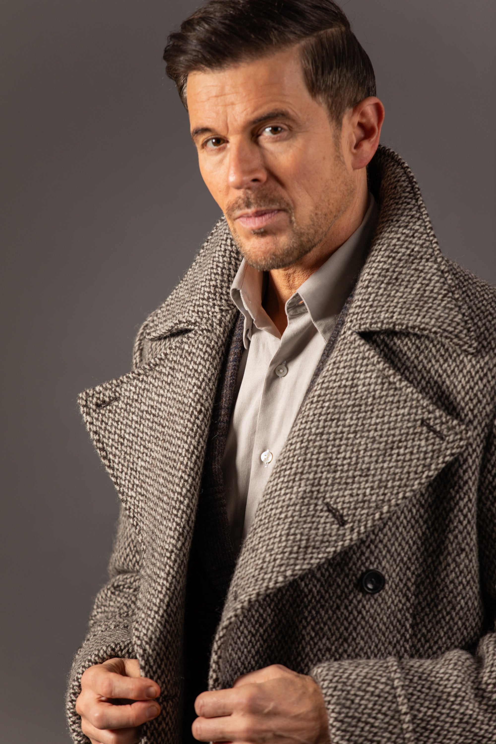 〓christian wijnants〓 GREEN WOOLチェックCOAT 〓christian wijnants〓 GREEN WOOLチェックCOAT