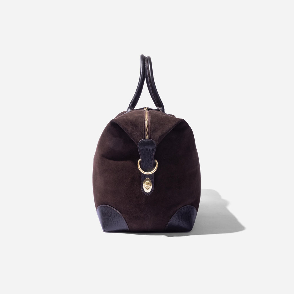 
                  
                    Weekend Bag in Brown Suede
                  
                