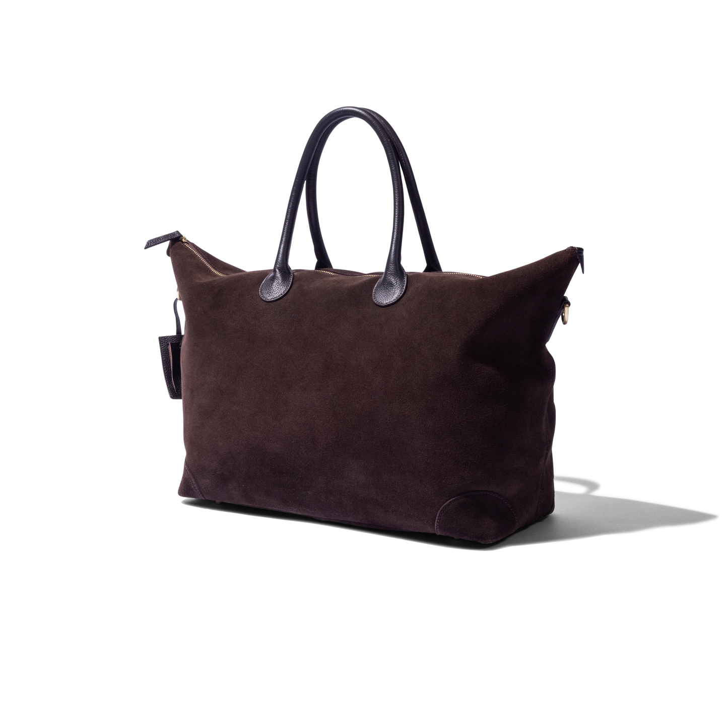 
                  
                    Weekend Tote in Brown Suede
                  
                