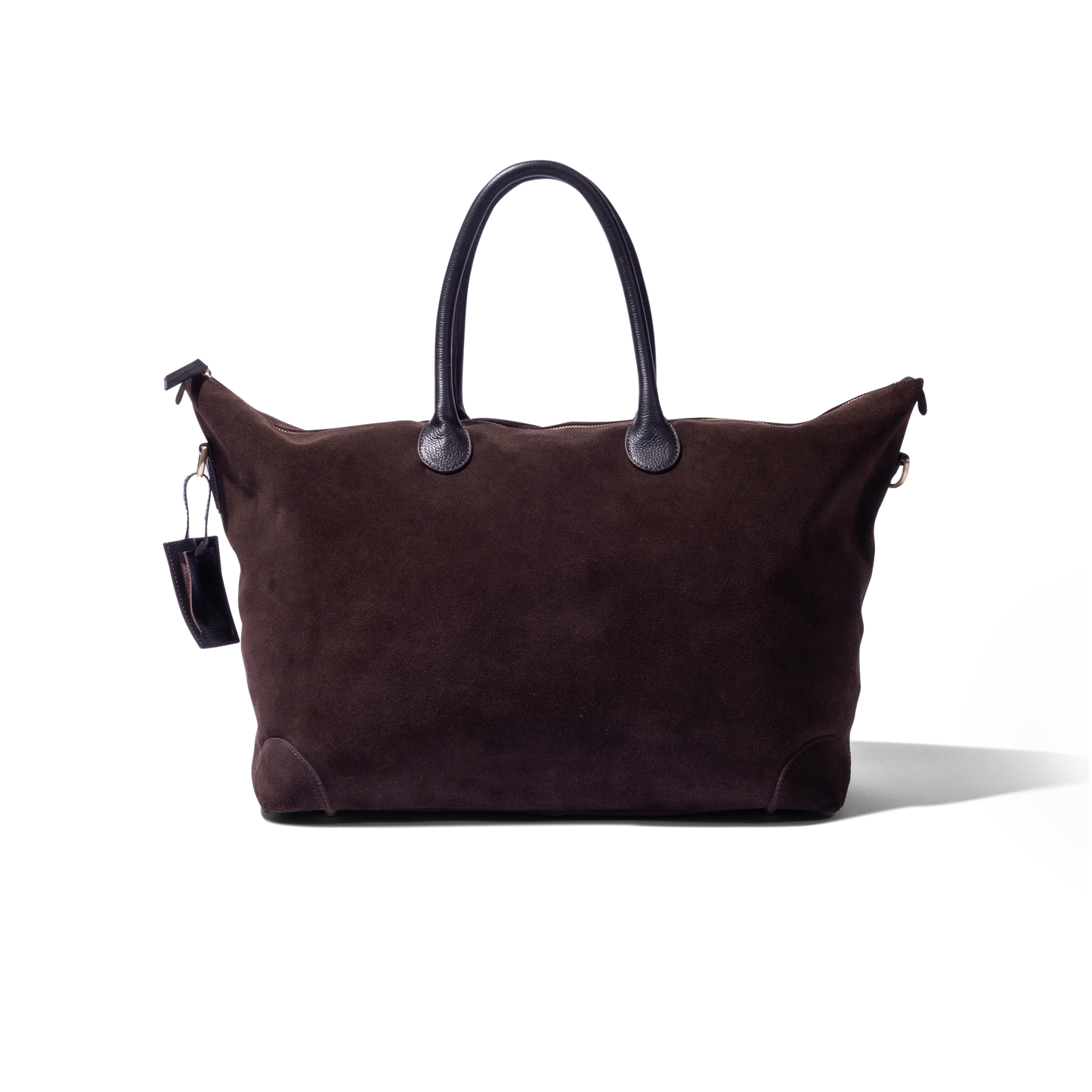 
                  
                    Weekend Tote in Brown Suede
                  
                